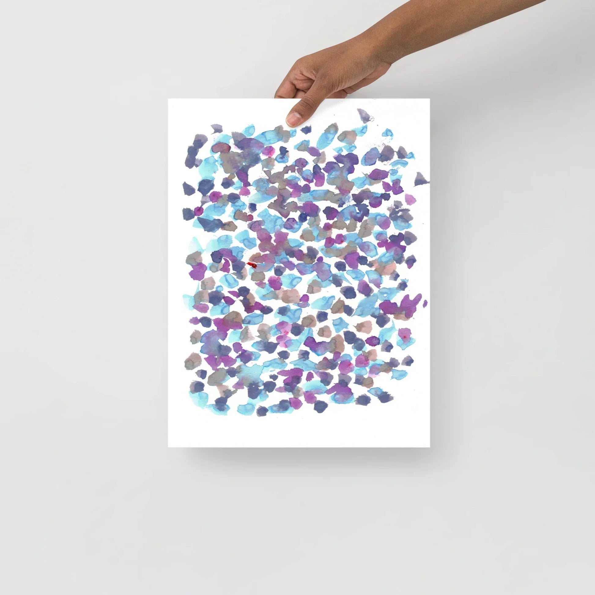 Affiche Aquarelle Abstraite RDJ 44 - Laure Leprince - Artiste Peintre