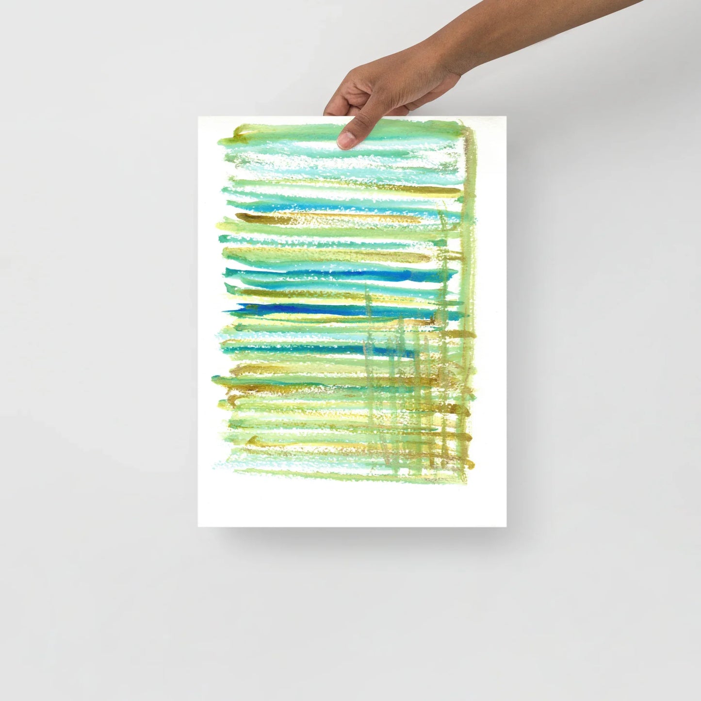 Affiche Aquarelle Abstraite RDJ 46 - Laure Leprince - Artiste Peintre