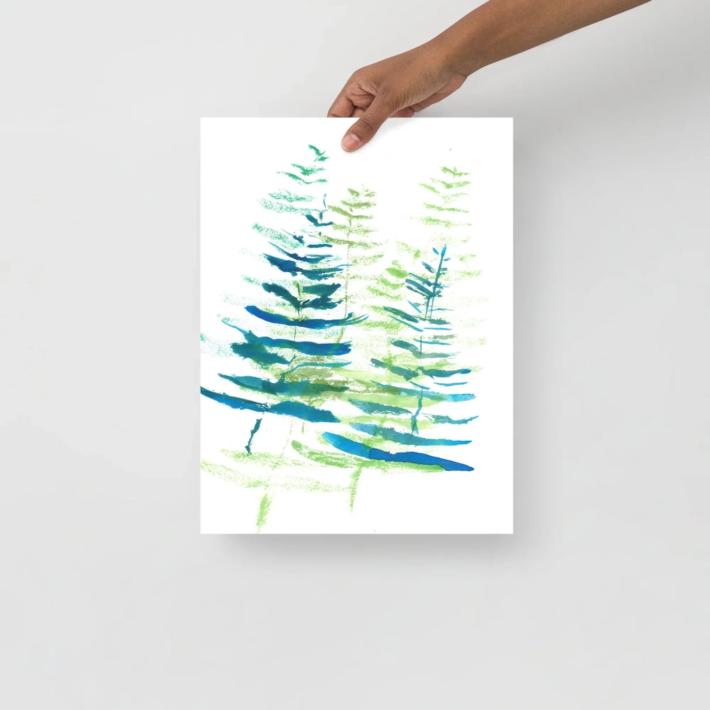 Affiche Aquarelle Abstraite RDJ 50 - Laure Leprince - Artiste Peintre