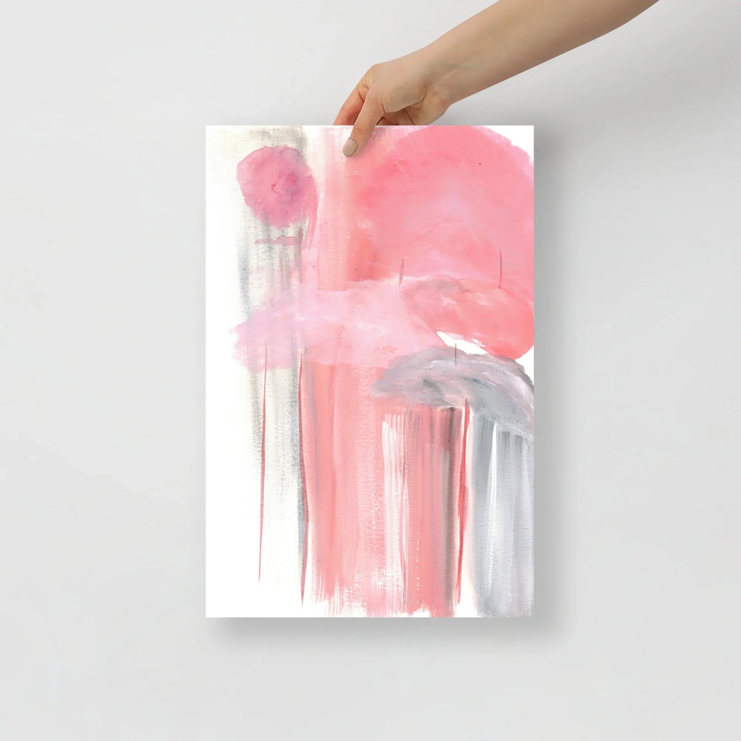 Affiche Aquarelle Abstraite RDJ 4 - Laure Leprince - Artiste Peintre