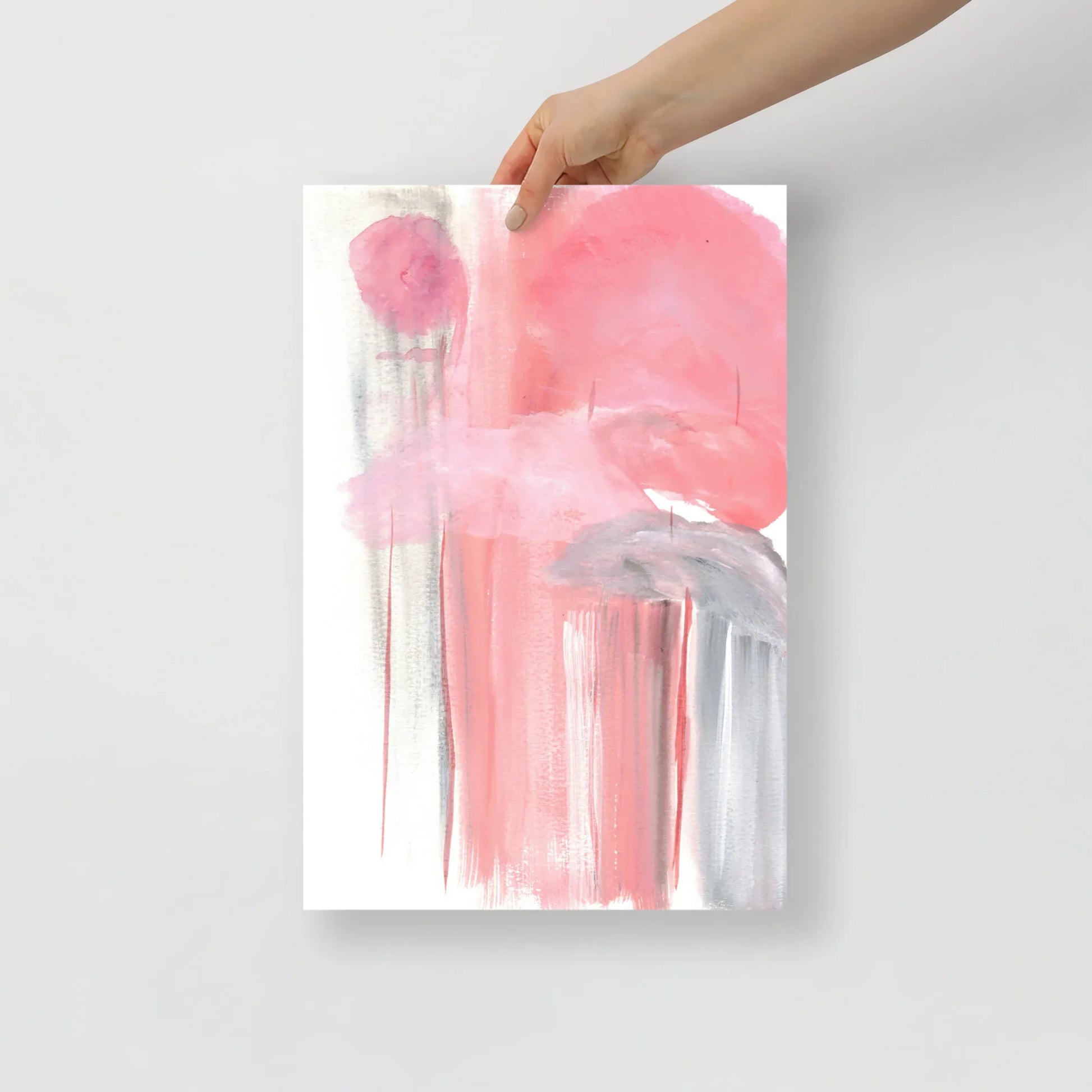 Affiche Aquarelle Abstraite RDJ 4 - Laure Leprince - Artiste Peintre