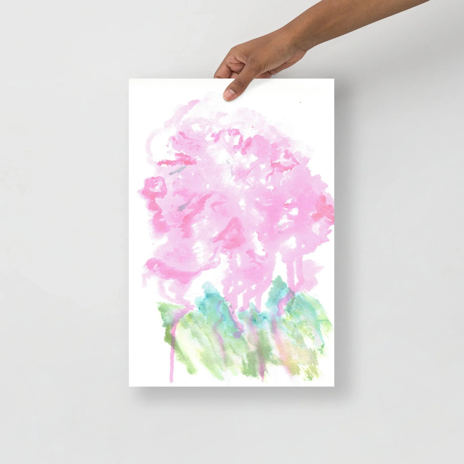 Affiche Aquarelle Abstraite RDJ 32 - Laure Leprince - Artiste Peintre