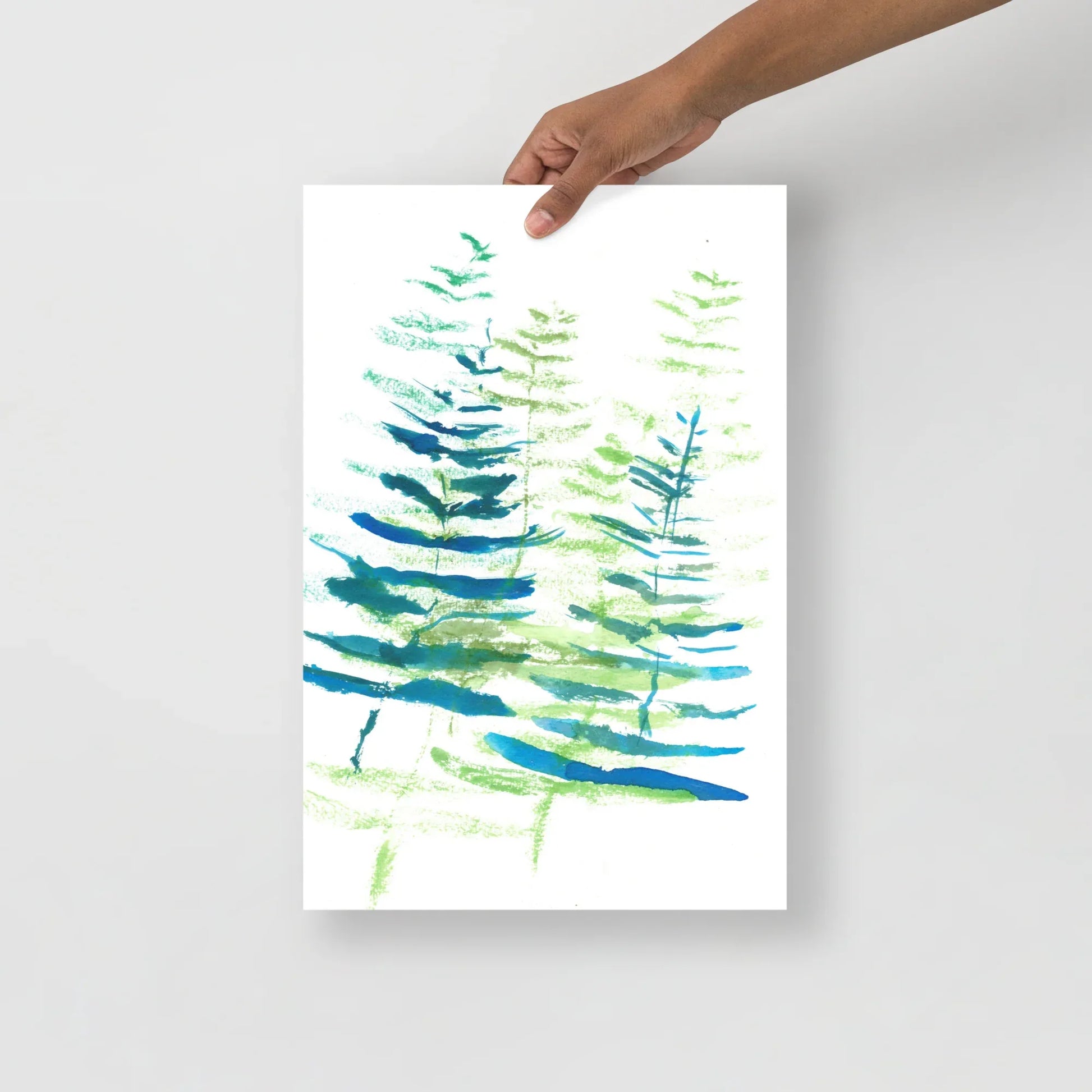 Affiche Aquarelle Abstraite RDJ 50 - Laure Leprince - Artiste Peintre