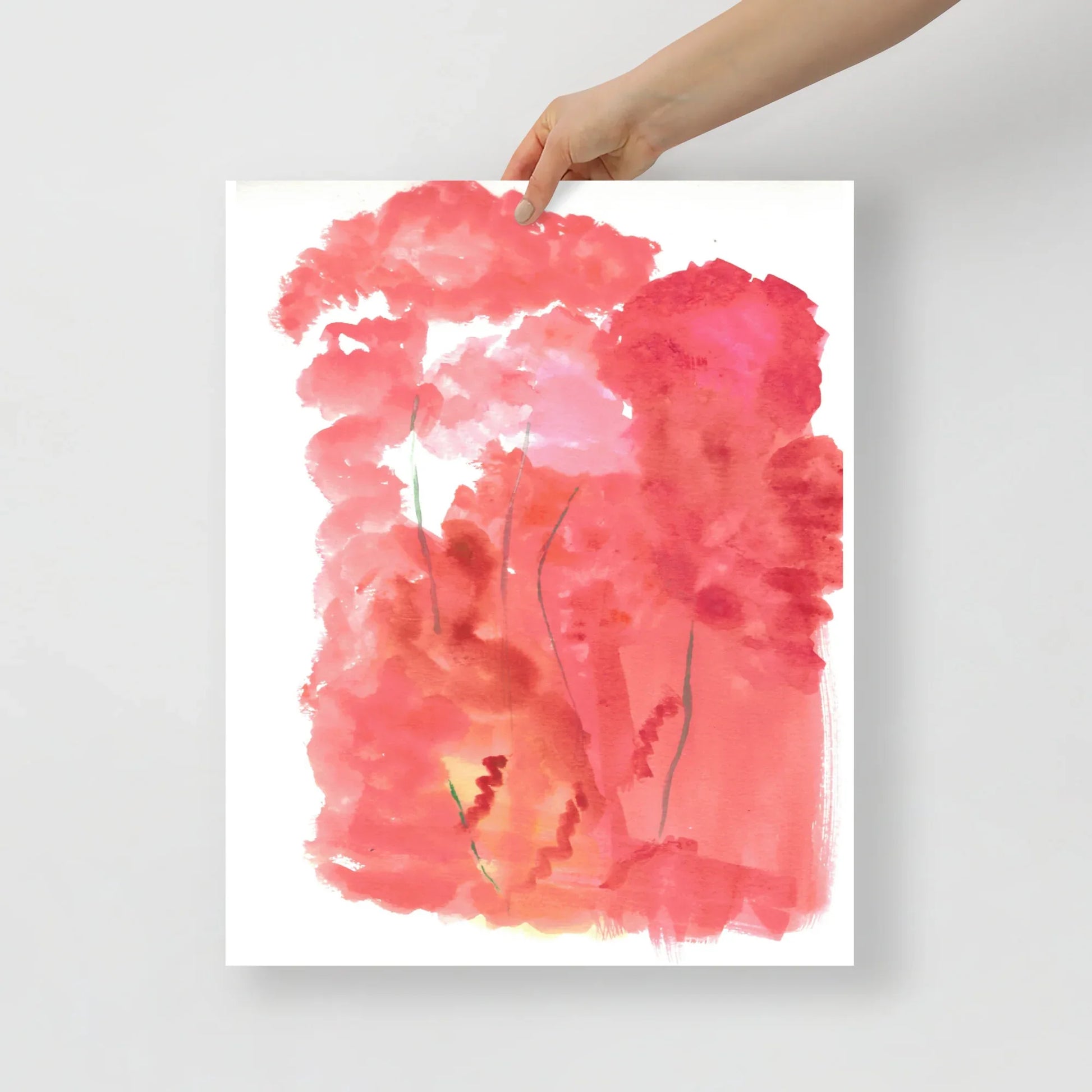 Poster Aquarelle Abstraire RDJ 11 - Laure Leprince - Artiste Peintre