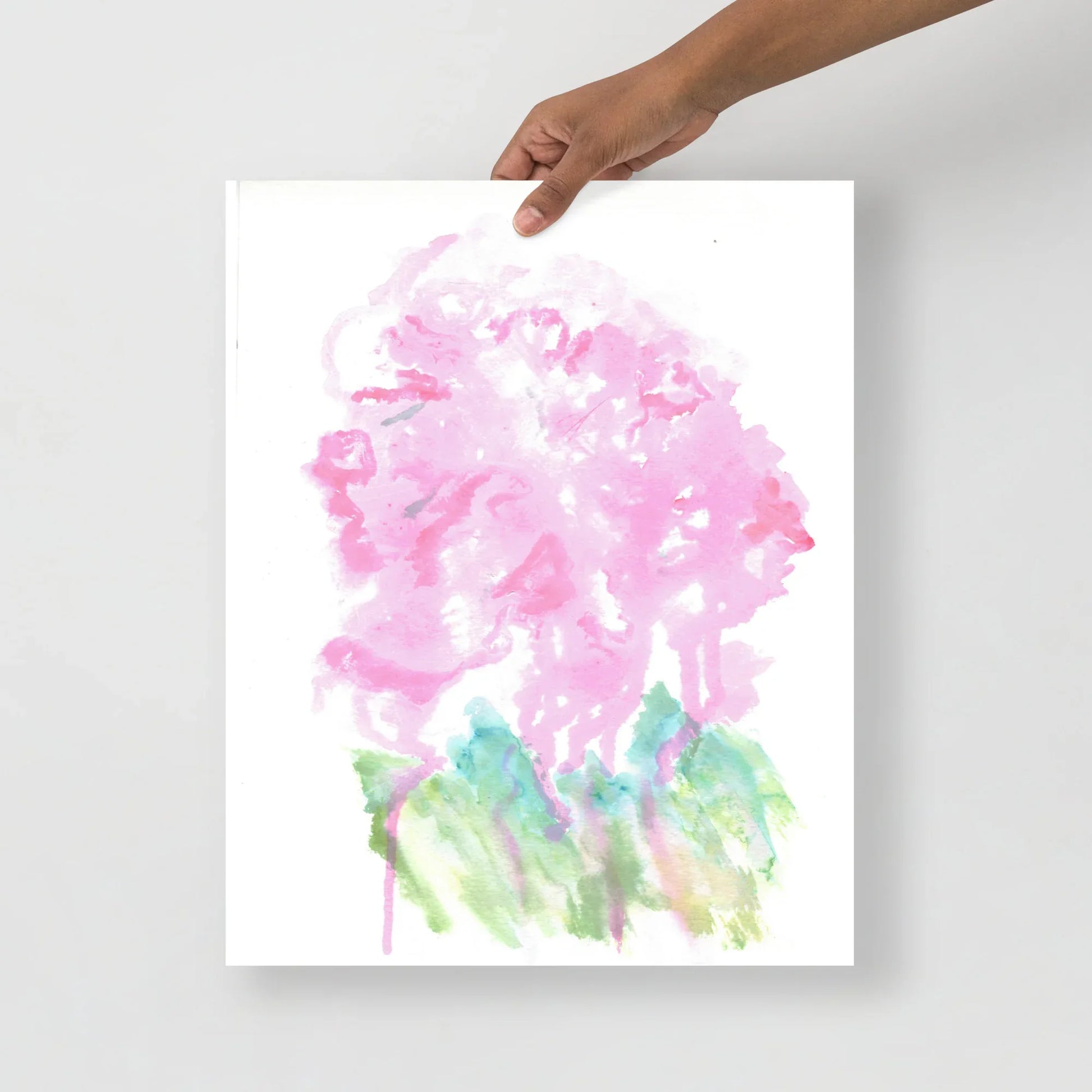 Affiche Aquarelle Abstraite RDJ 32 - Laure Leprince - Artiste Peintre