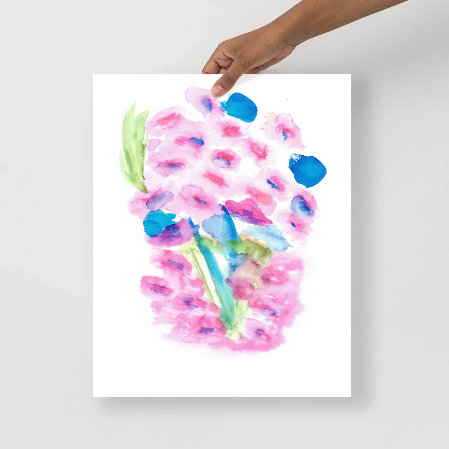 Affiche Aquarelle Abstraite RDJ 41 - Laure Leprince - Artiste Peintre