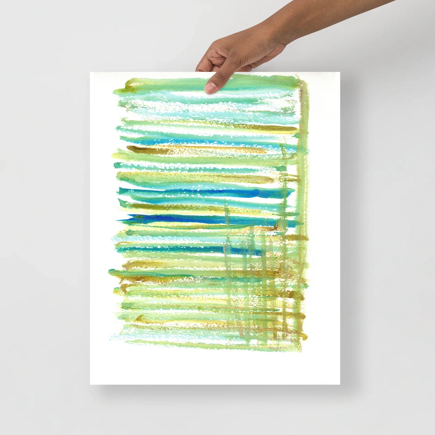 Affiche Aquarelle Abstraite RDJ 46 - Laure Leprince - Artiste Peintre