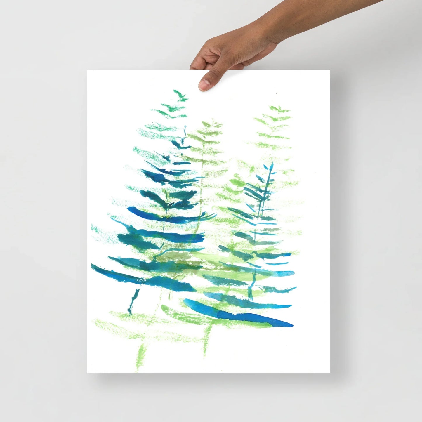 Affiche Aquarelle Abstraite RDJ 50 - Laure Leprince - Artiste Peintre