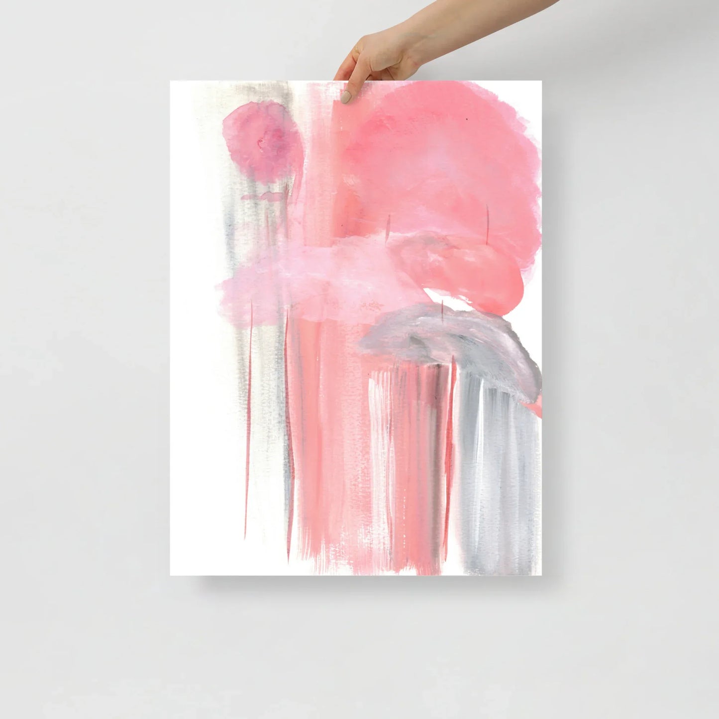 Affiche Aquarelle Abstraite RDJ 4 - Laure Leprince - Artiste Peintre