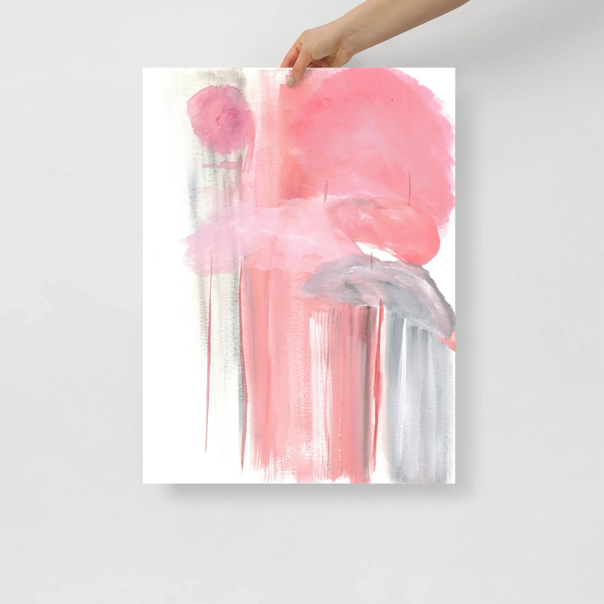 Affiche Aquarelle Abstraite RDJ 4 - Laure Leprince - Artiste Peintre