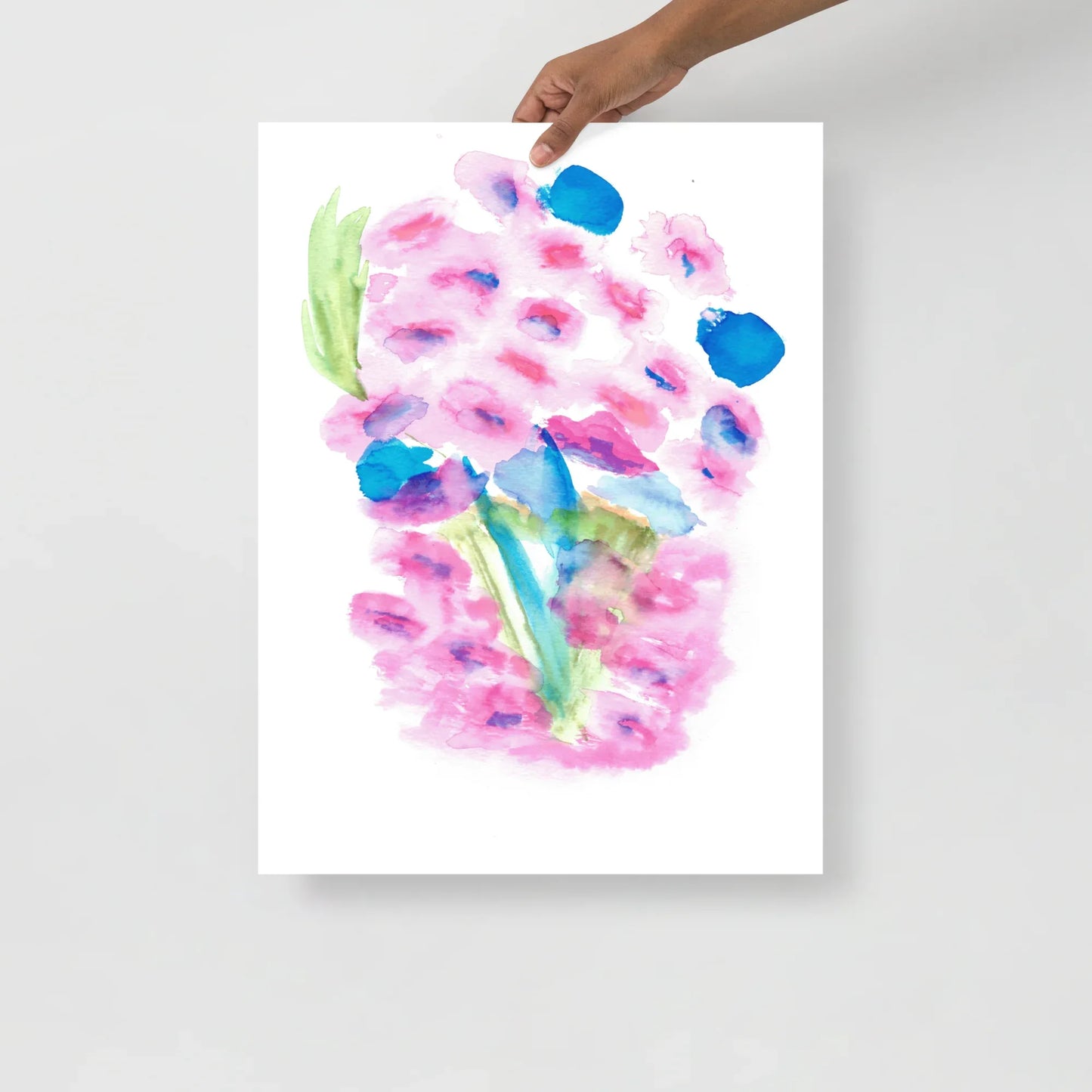 Affiche Aquarelle Abstraite RDJ 41 - Laure Leprince - Artiste Peintre