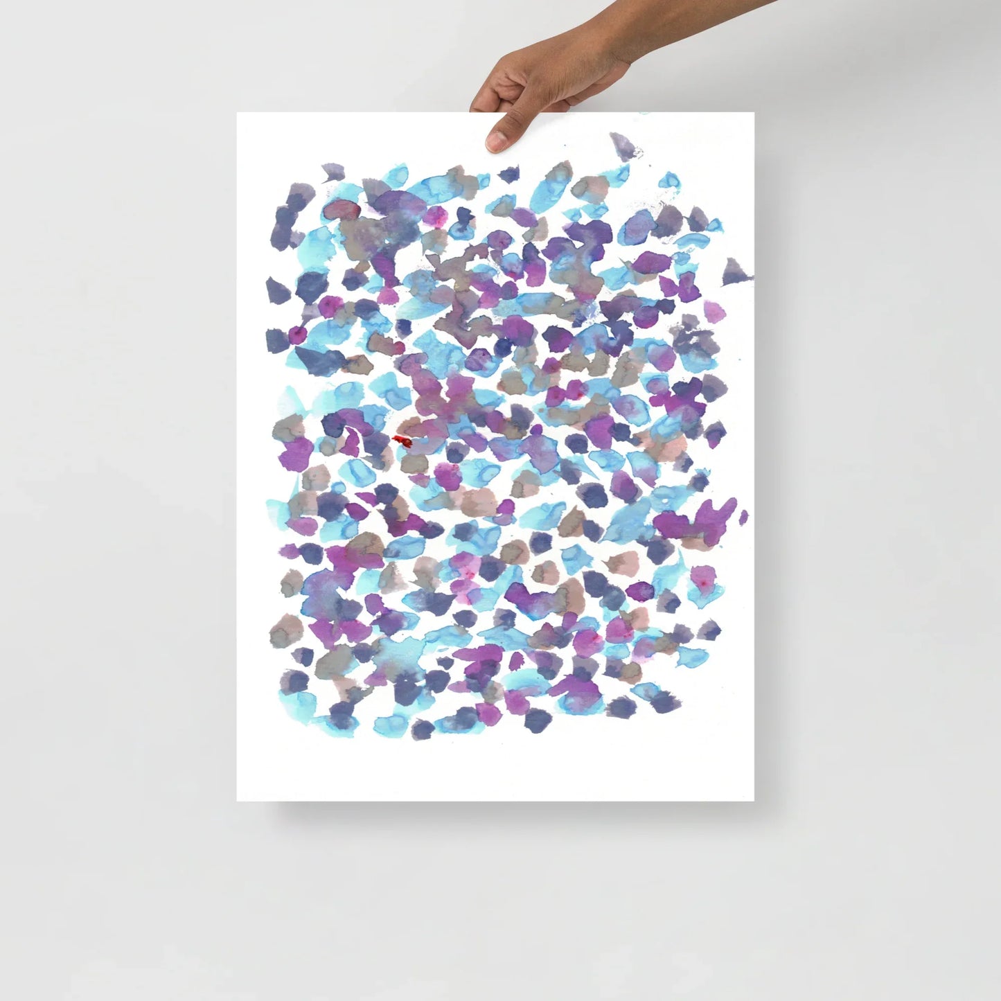 Affiche Aquarelle Abstraite RDJ 44 - Laure Leprince - Artiste Peintre