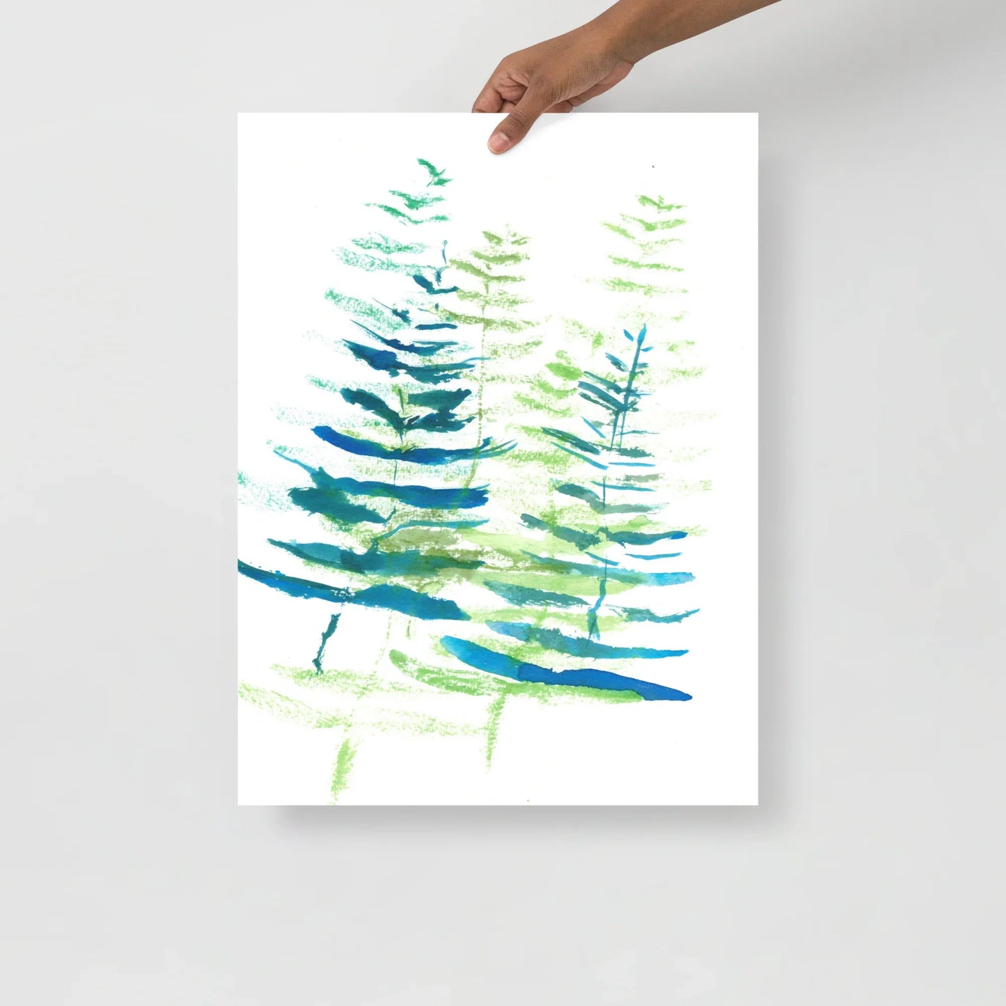 Affiche Aquarelle Abstraite RDJ 50 - Laure Leprince - Artiste Peintre