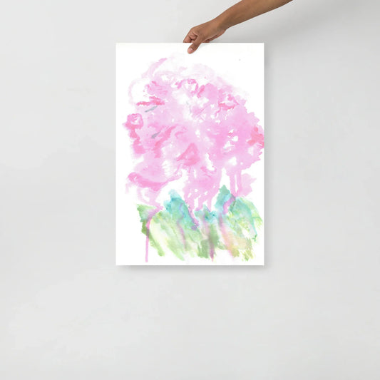 Affiche Aquarelle Abstraite RDJ 32 - Laure Leprince - Artiste Peintre