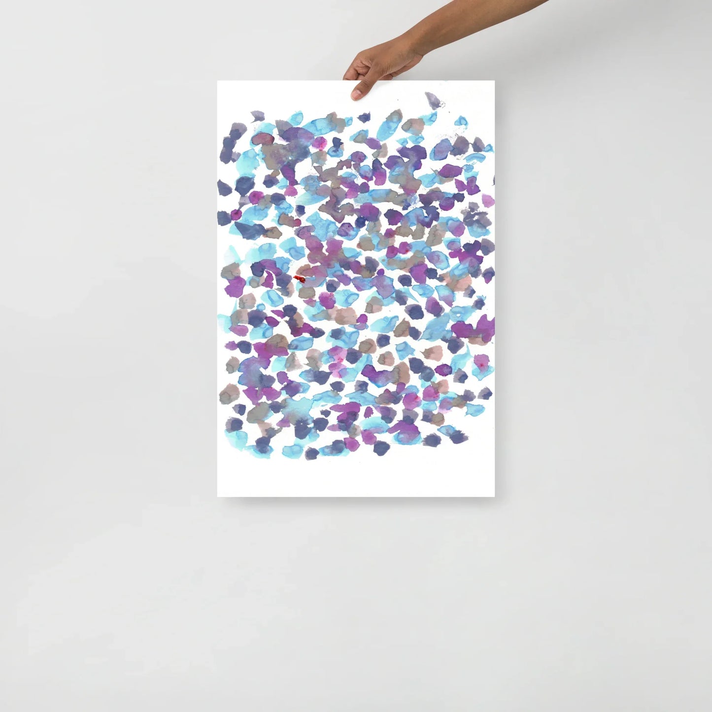 Affiche Aquarelle Abstraite RDJ 44 - Laure Leprince - Artiste Peintre