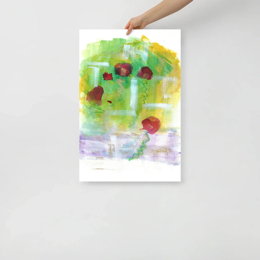 Affiche Aquarelle Abstraite RDJ 45 - Laure Leprince - Artiste Peintre