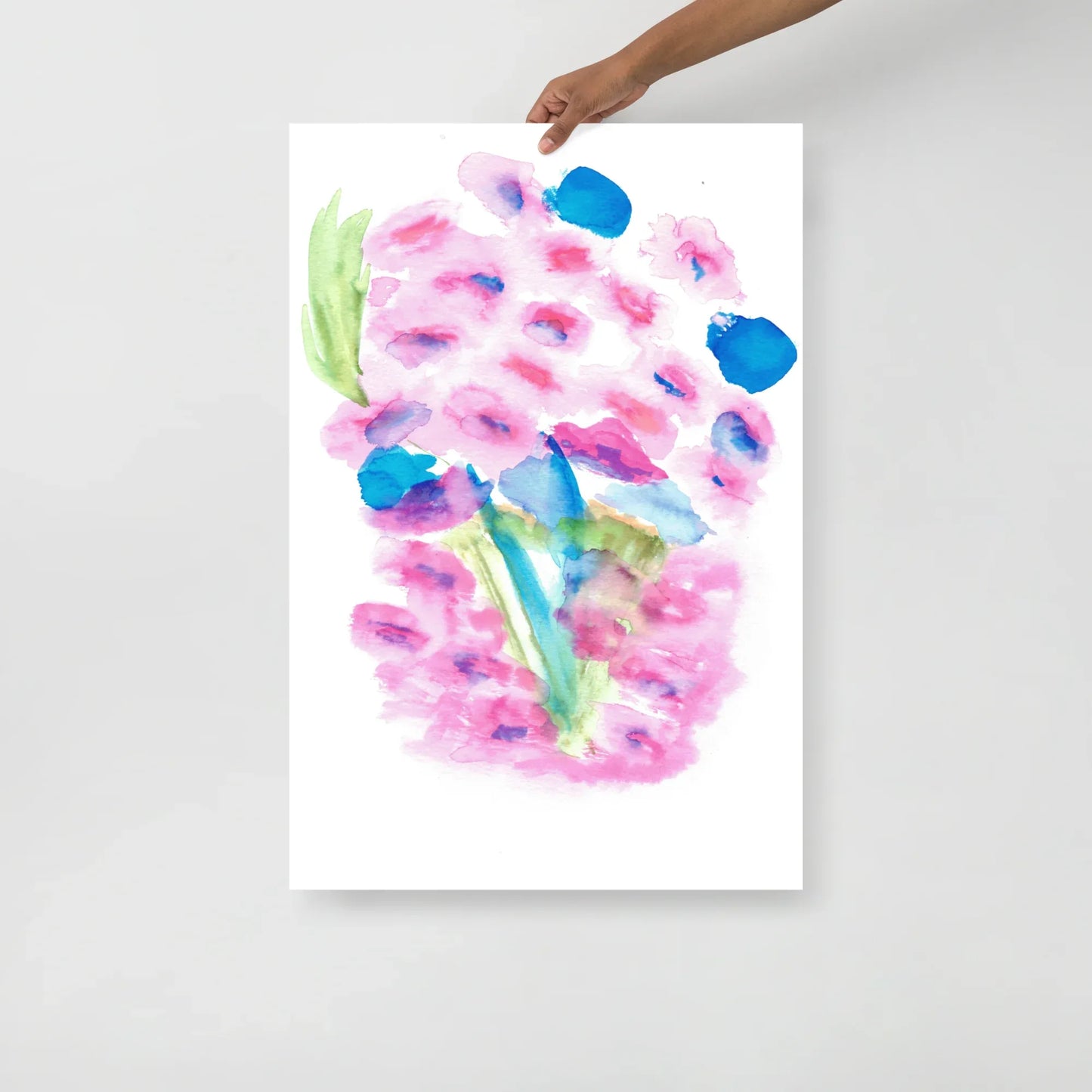 Affiche Aquarelle Abstraite RDJ 41 - Laure Leprince - Artiste Peintre
