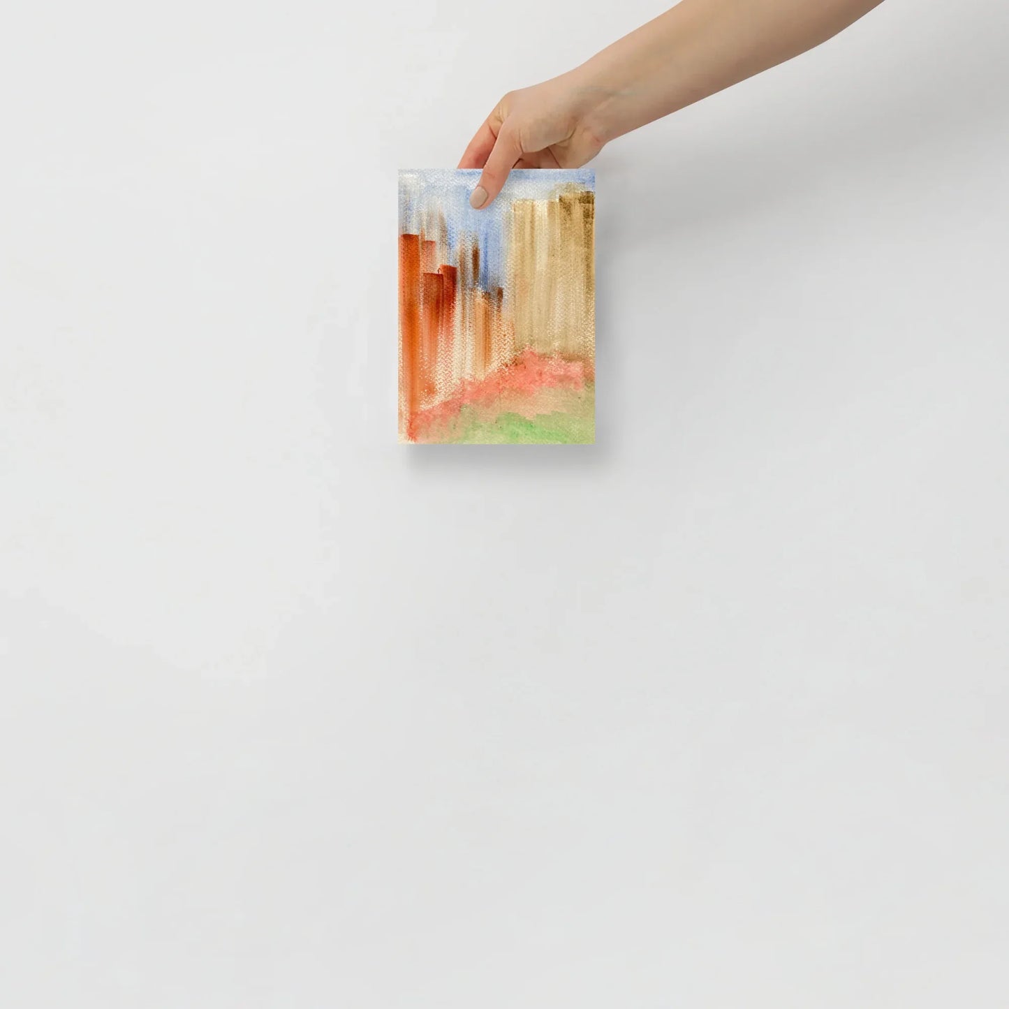 Affiche Aquarelle Abstraire RDJ 9 - Laure Leprince - Artiste Peintre
