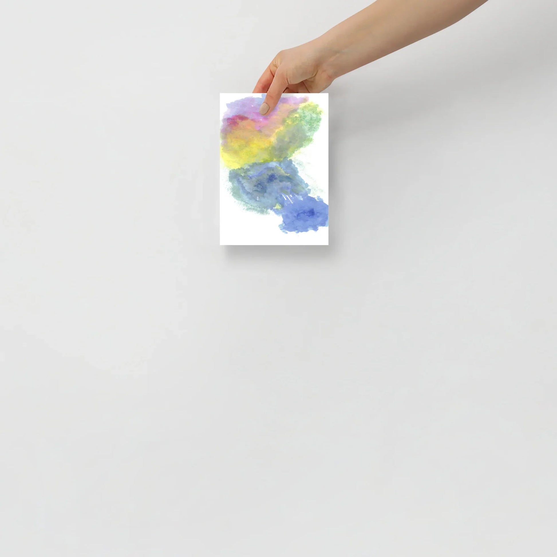 Affiche Aquarelle Abstraite RDJ 10 - Laure Leprince - Artiste Peintre