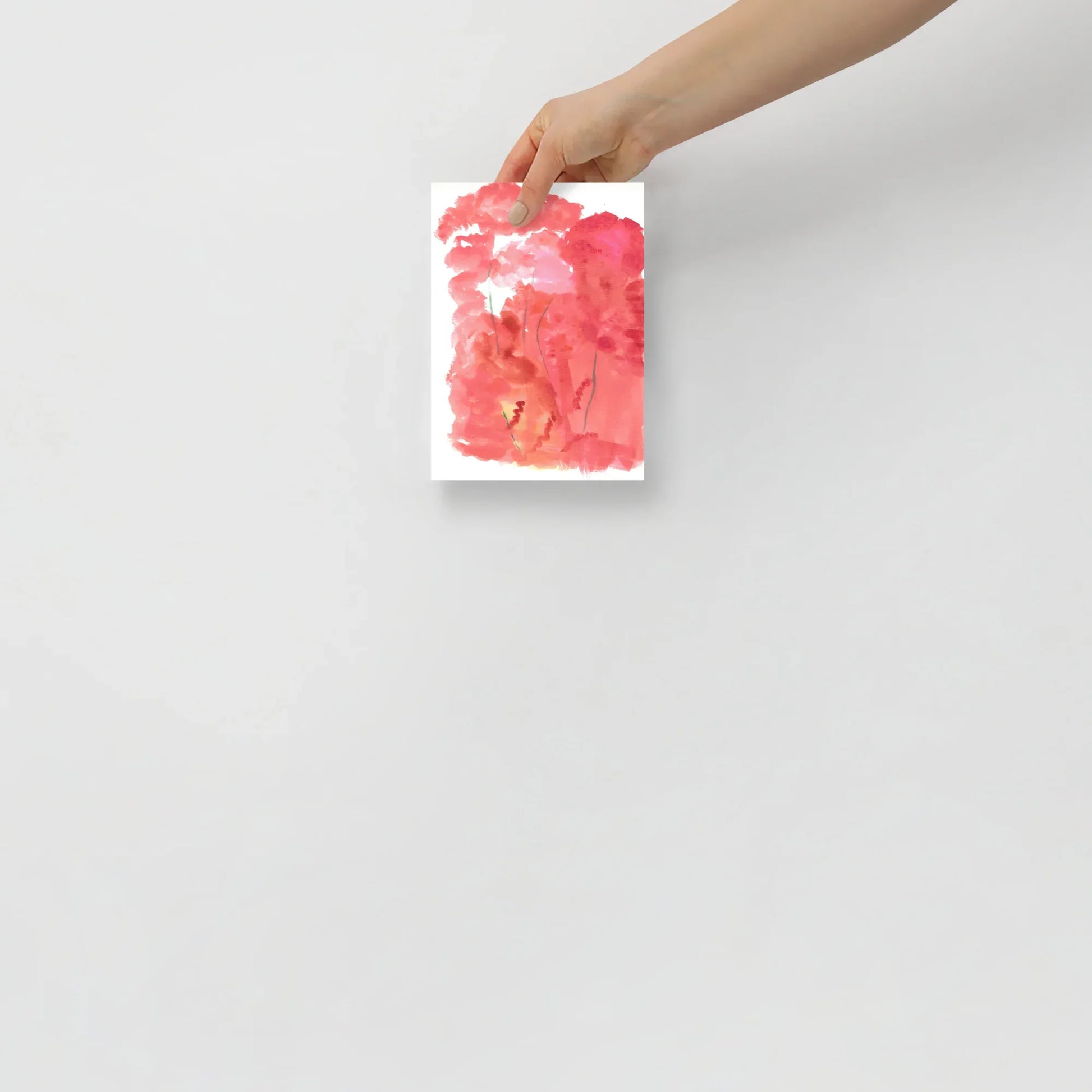 Poster Aquarelle Abstraire RDJ 11 - Laure Leprince - Artiste Peintre