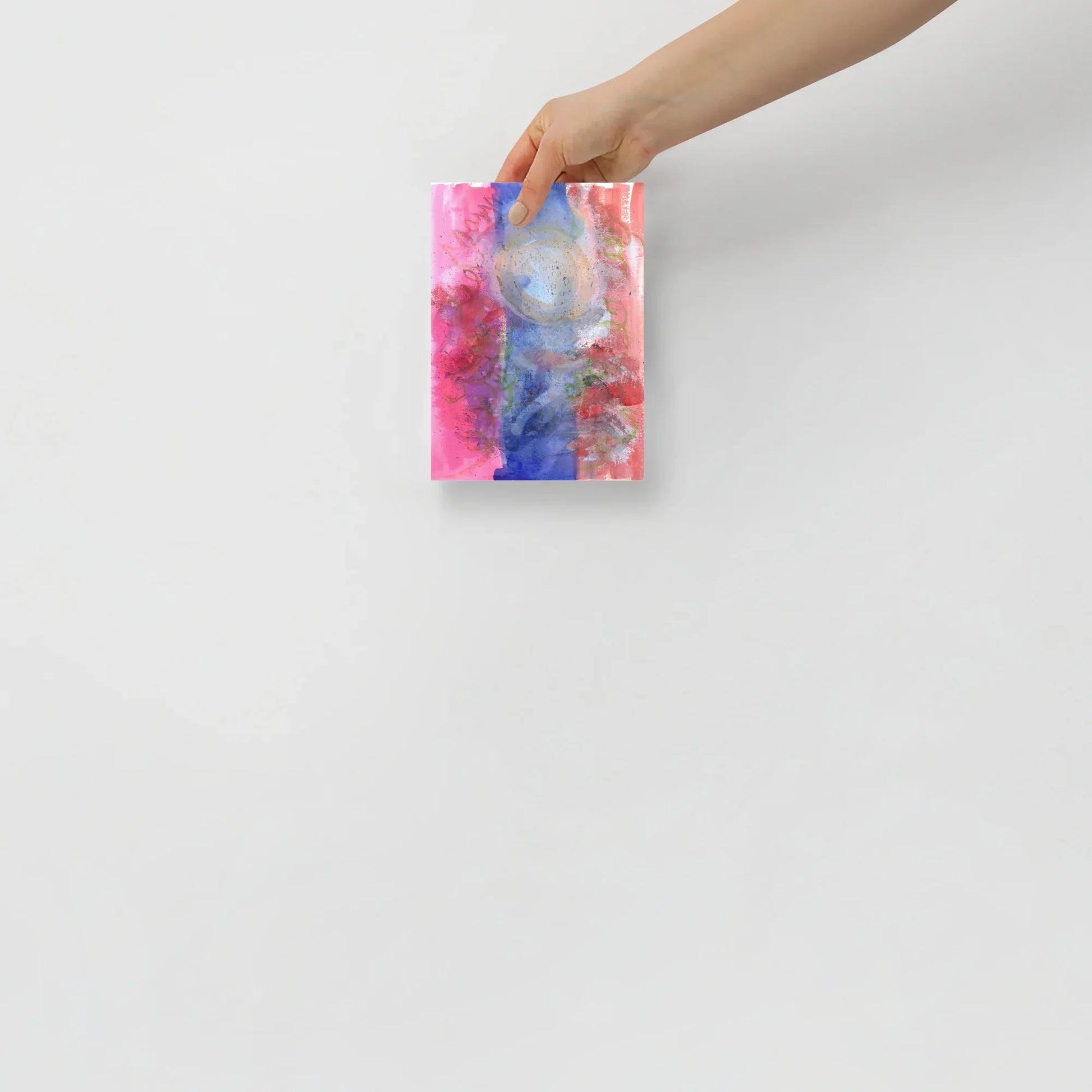 Affiche Aquarelle Abstraire RDJ 13 - Laure Leprince - Artiste Peintre