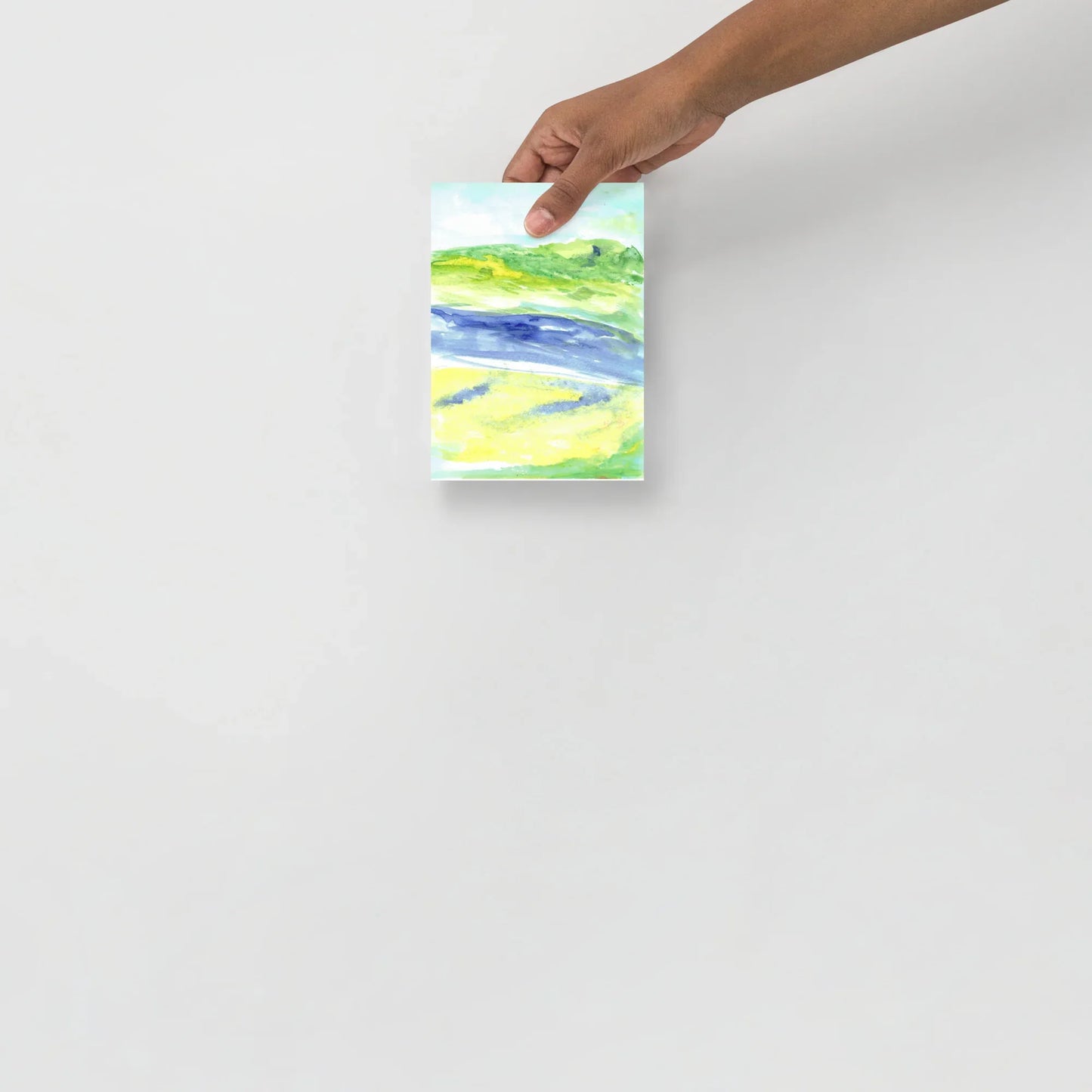Poster Aquarelle Abstraire RDJ 14 - Laure Leprince - Artiste Peintre