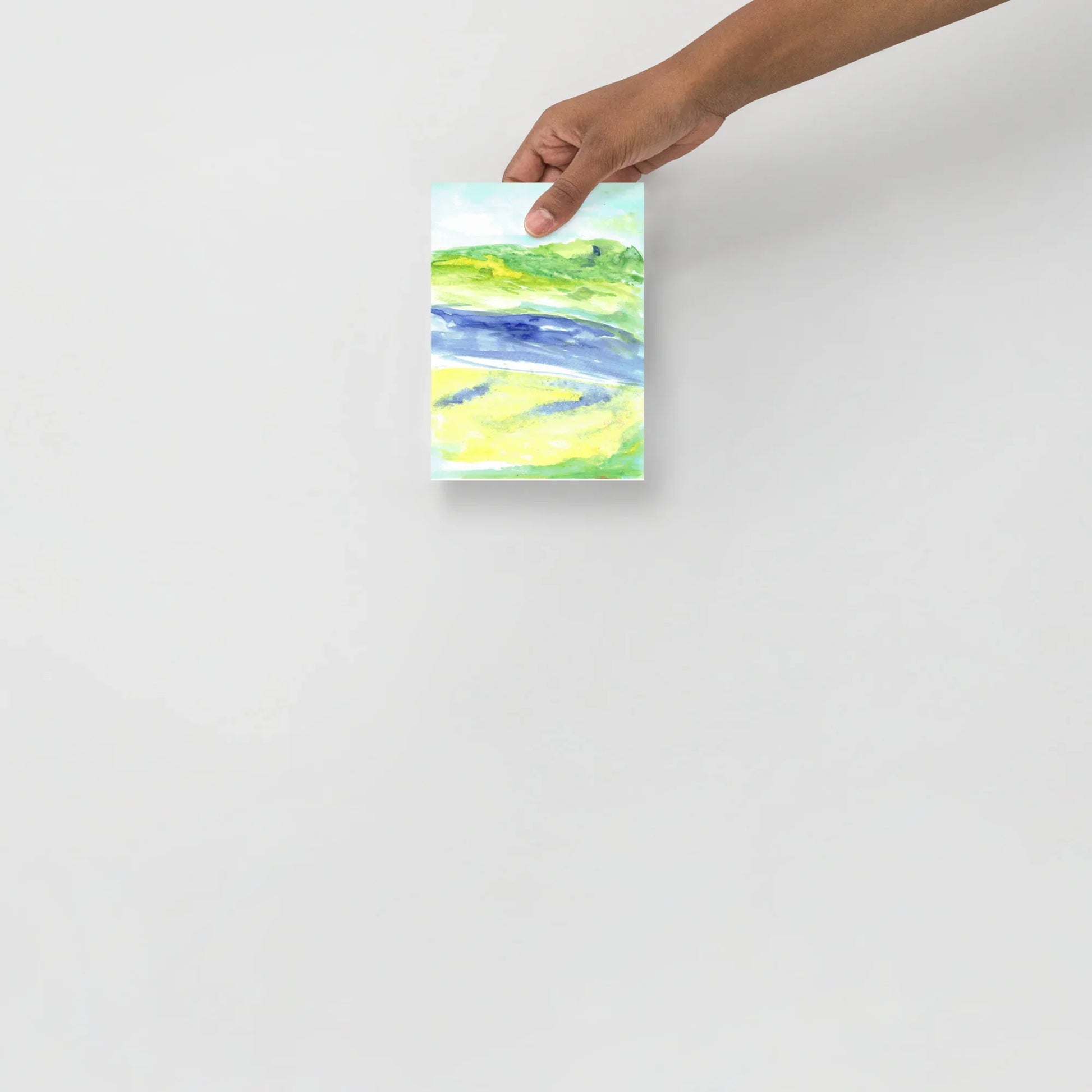 Poster Aquarelle Abstraire RDJ 14 - Laure Leprince - Artiste Peintre