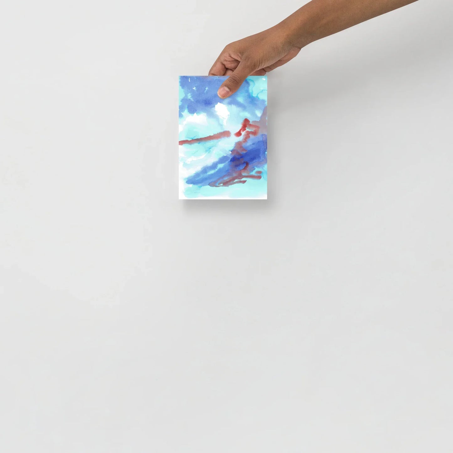 Poster Aquarelle Abstraire RDJ 16 - Laure Leprince - Artiste Peintre