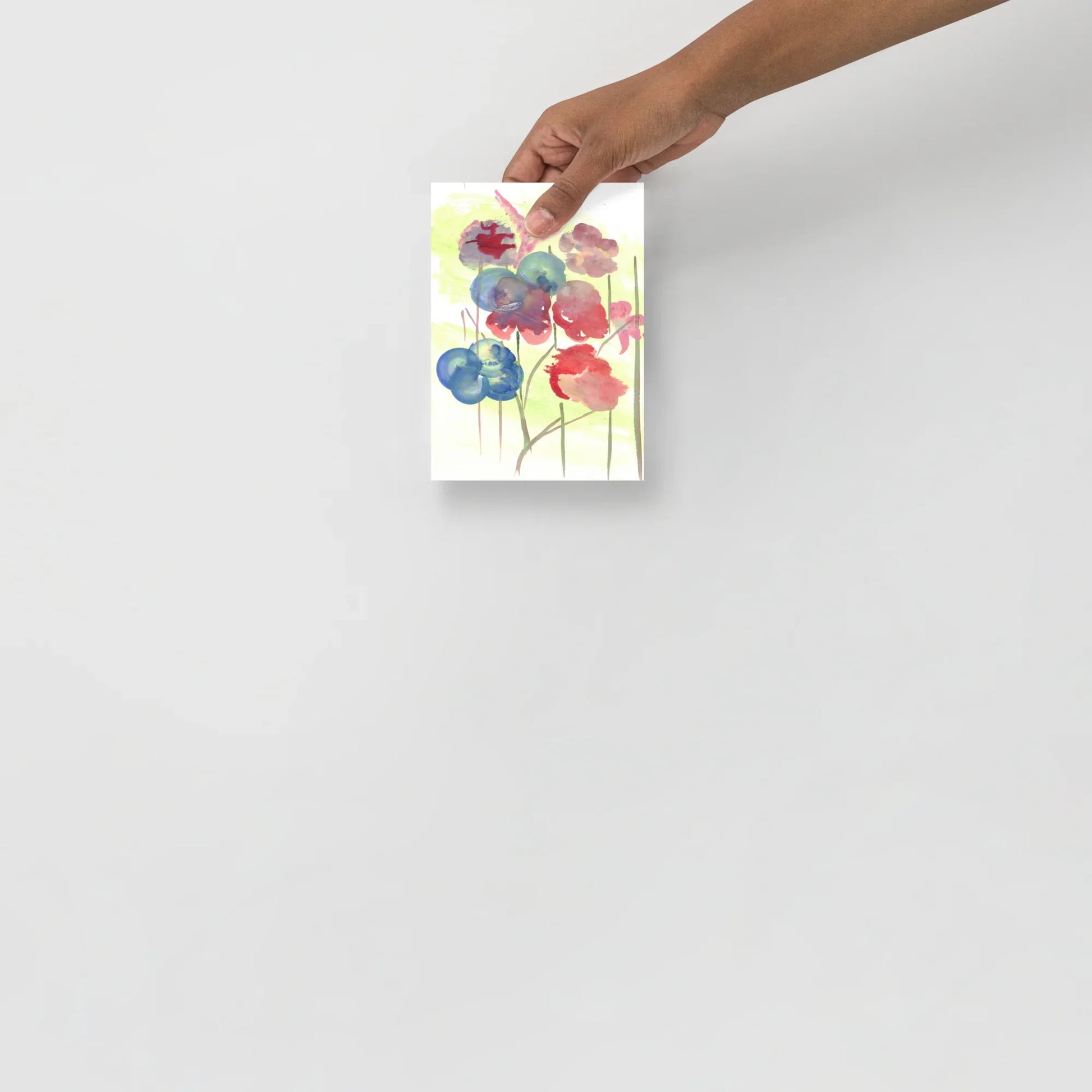 Affiche Aquarelle Abstraite RDJ 20 - Laure Leprince - Artiste Peintre