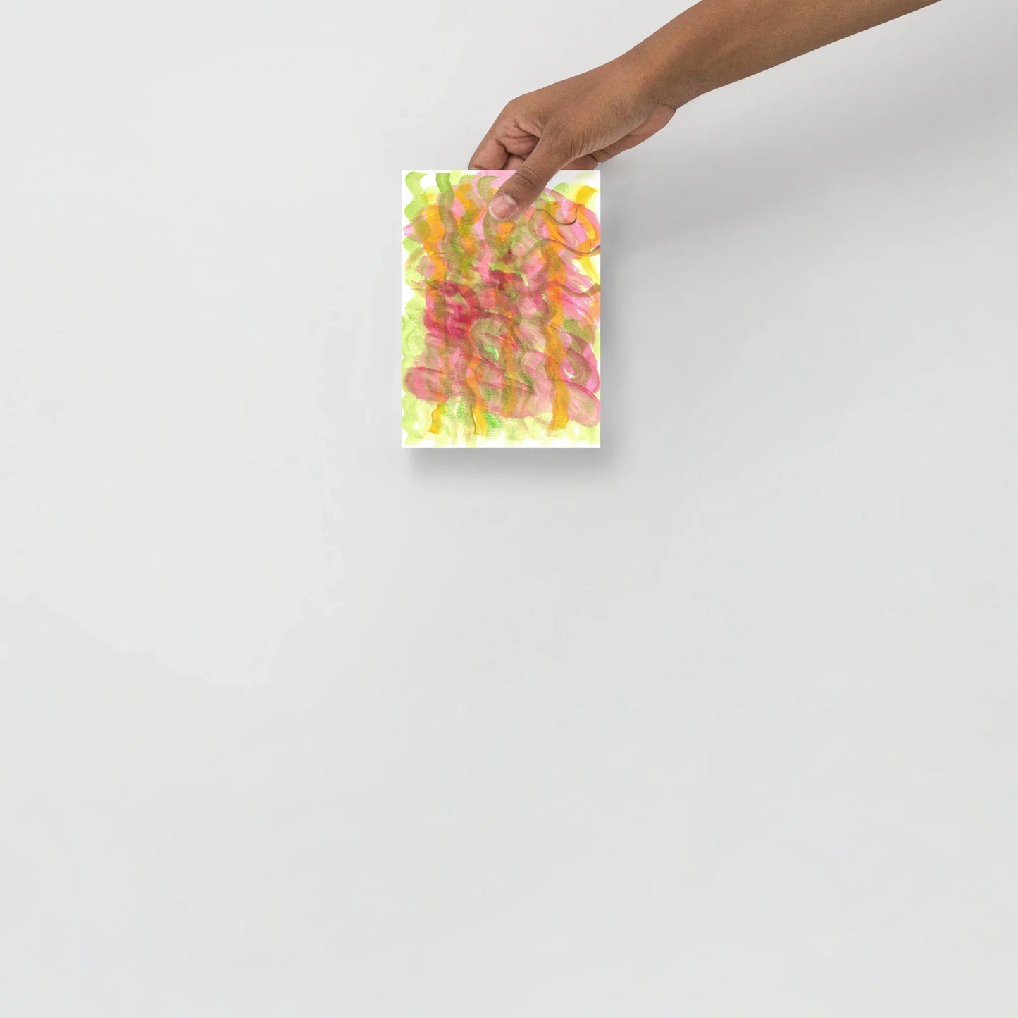 Affiche Aquarelle Abstraite RDJ 23 - Laure Leprince - Artiste Peintre