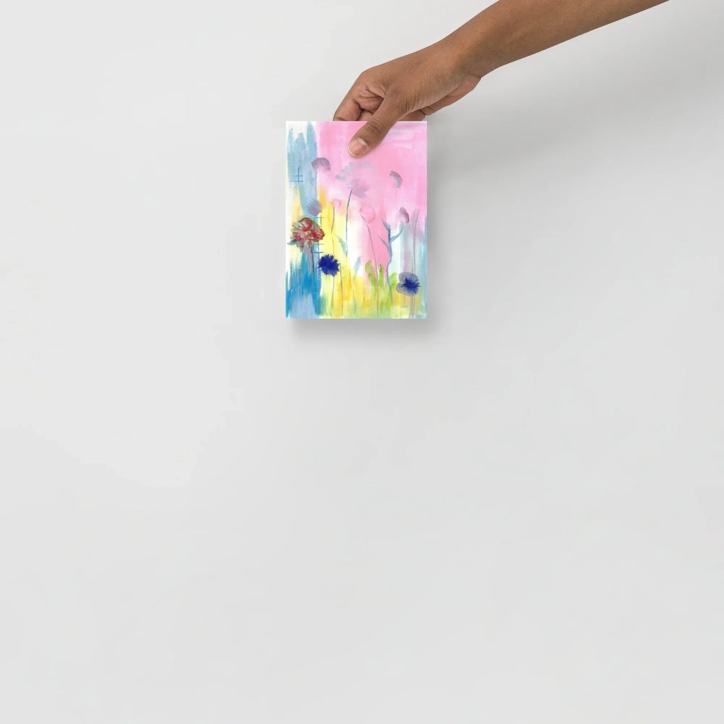 Affiche Aquarelle Abstraite RDJ 25 - Laure Leprince - Artiste Peintre