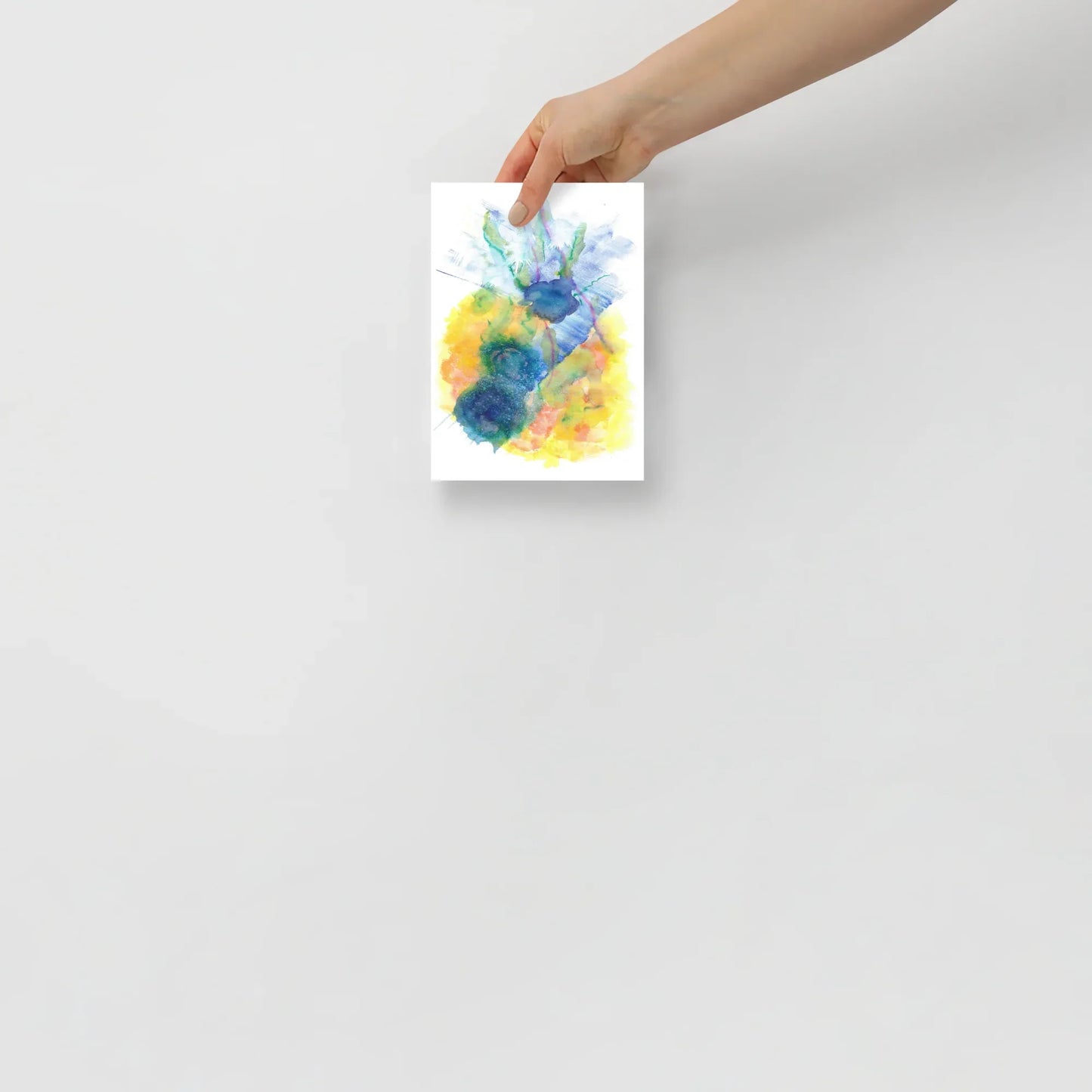Affiche Aquarelle Abstraite RDJ 31 - Laure Leprince - Artiste Peintre