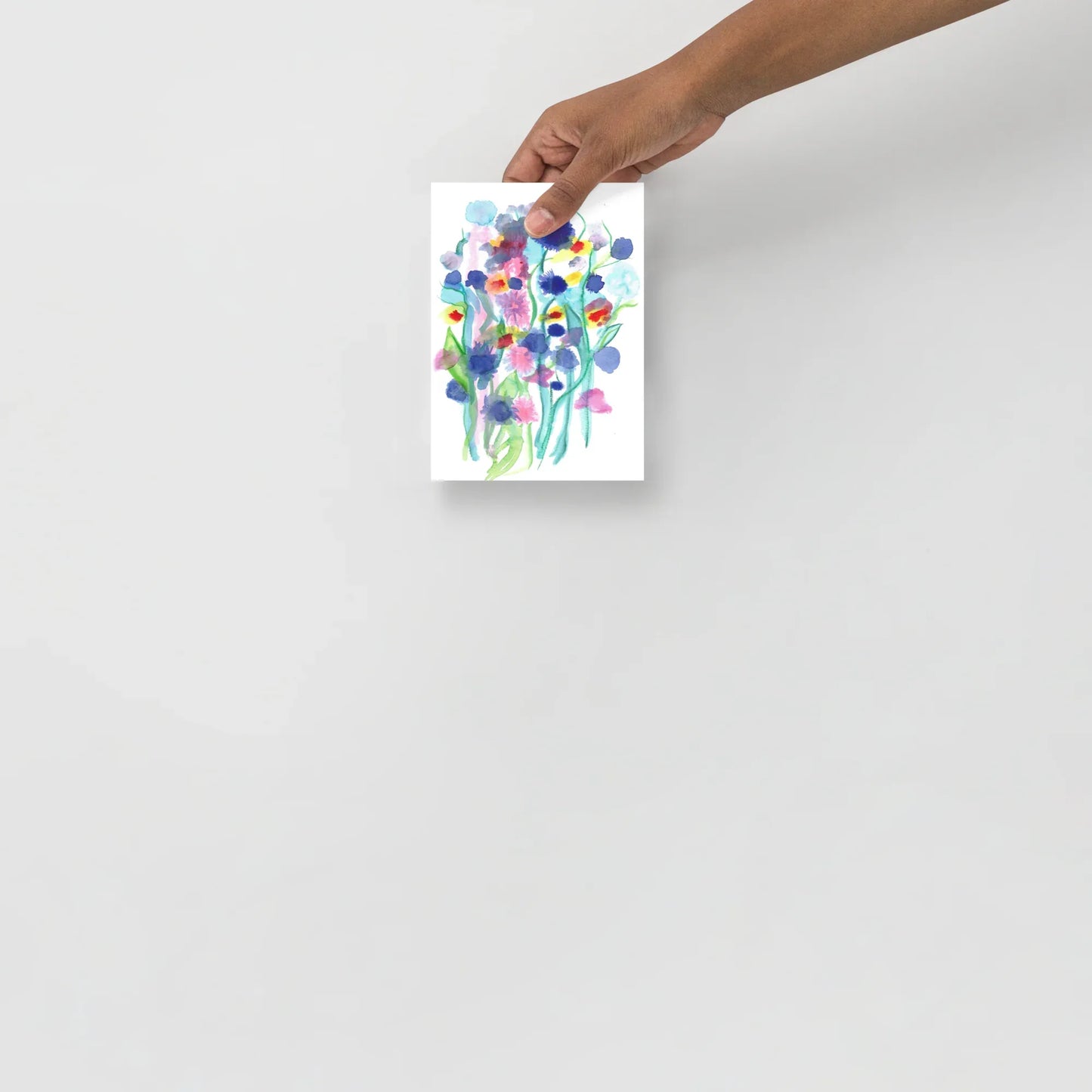 Affiche Aquarelle Abstraite RDJ 40 - Laure Leprince - Artiste Peintre