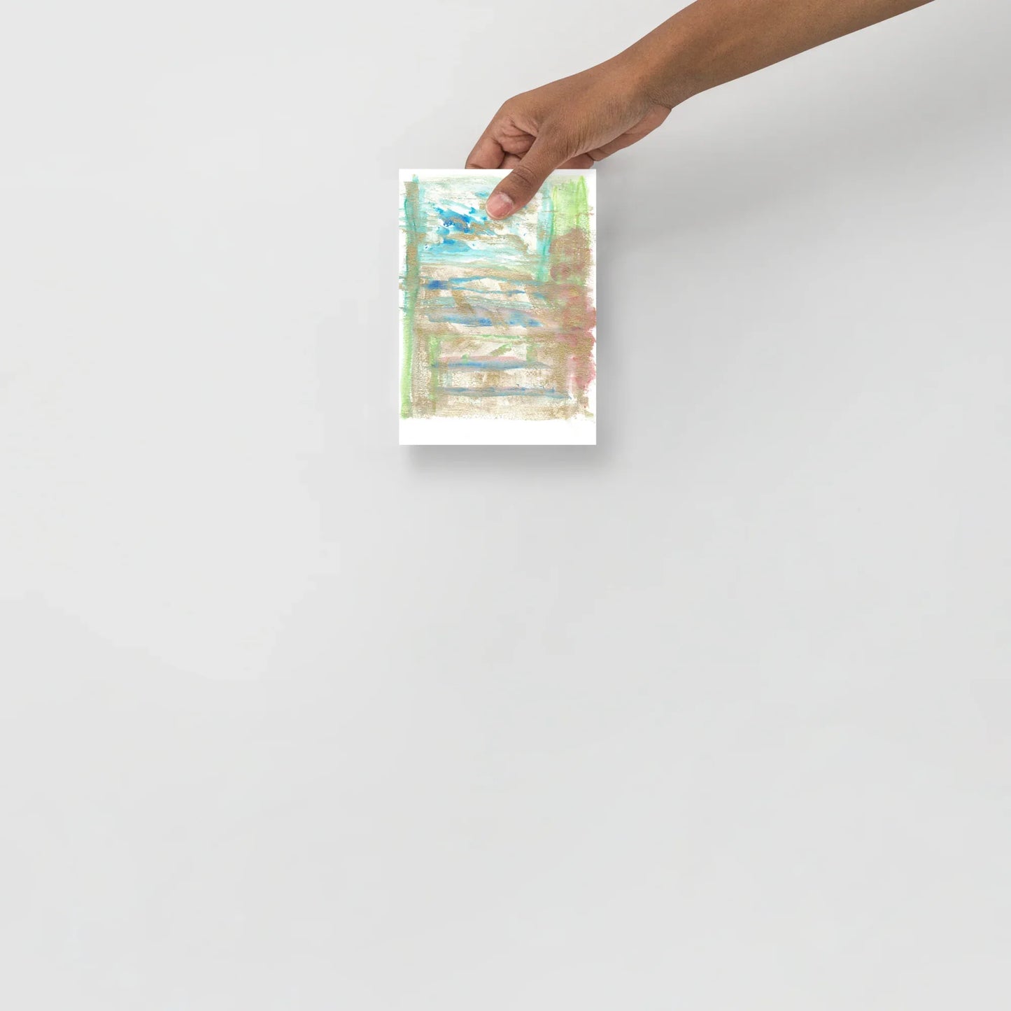 Affiche Aquarelle Abstraite RDJ 48 - Laure Leprince - Artiste Peintre