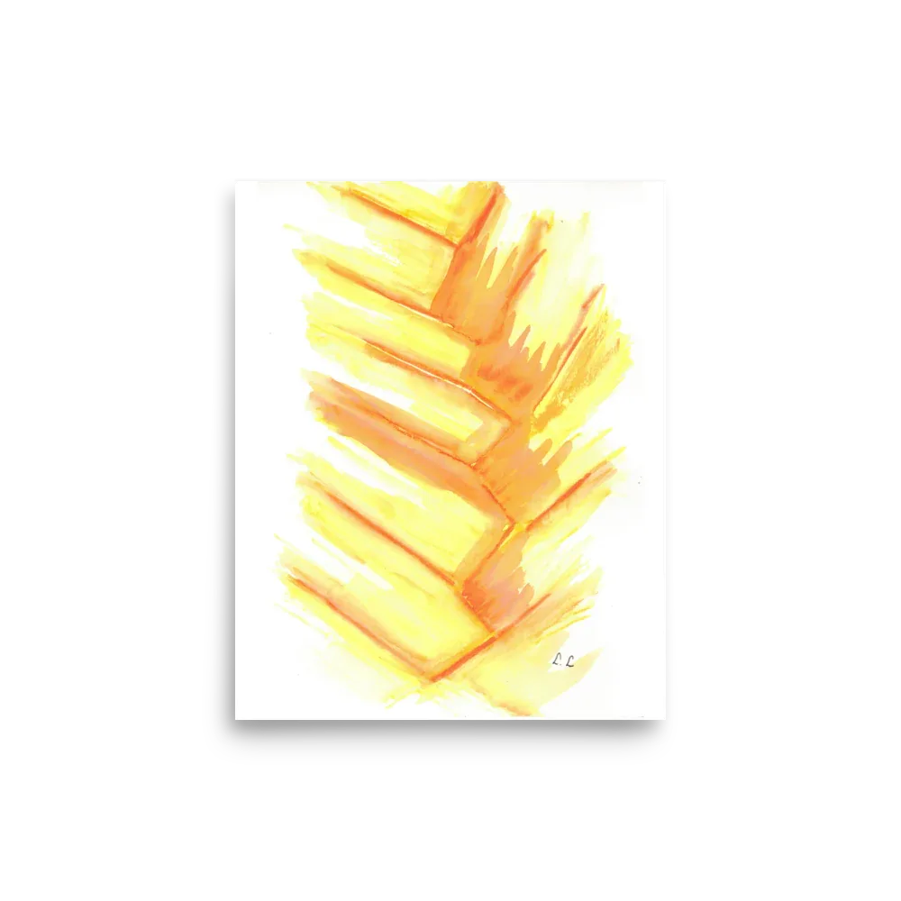 Affiche Flux solaire - Laure Leprince - Artiste Peintre