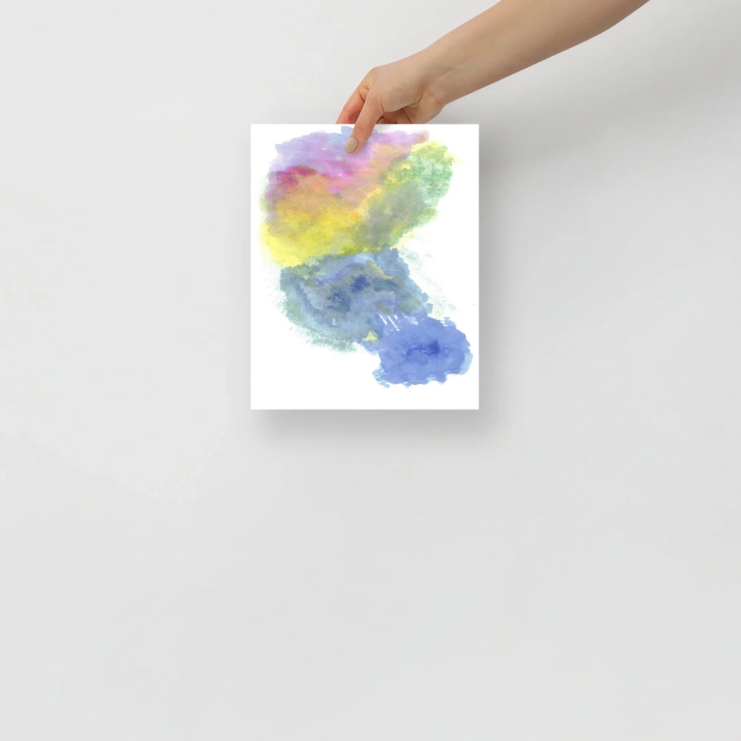 Affiche Aquarelle Abstraite RDJ 10 - Laure Leprince - Artiste Peintre