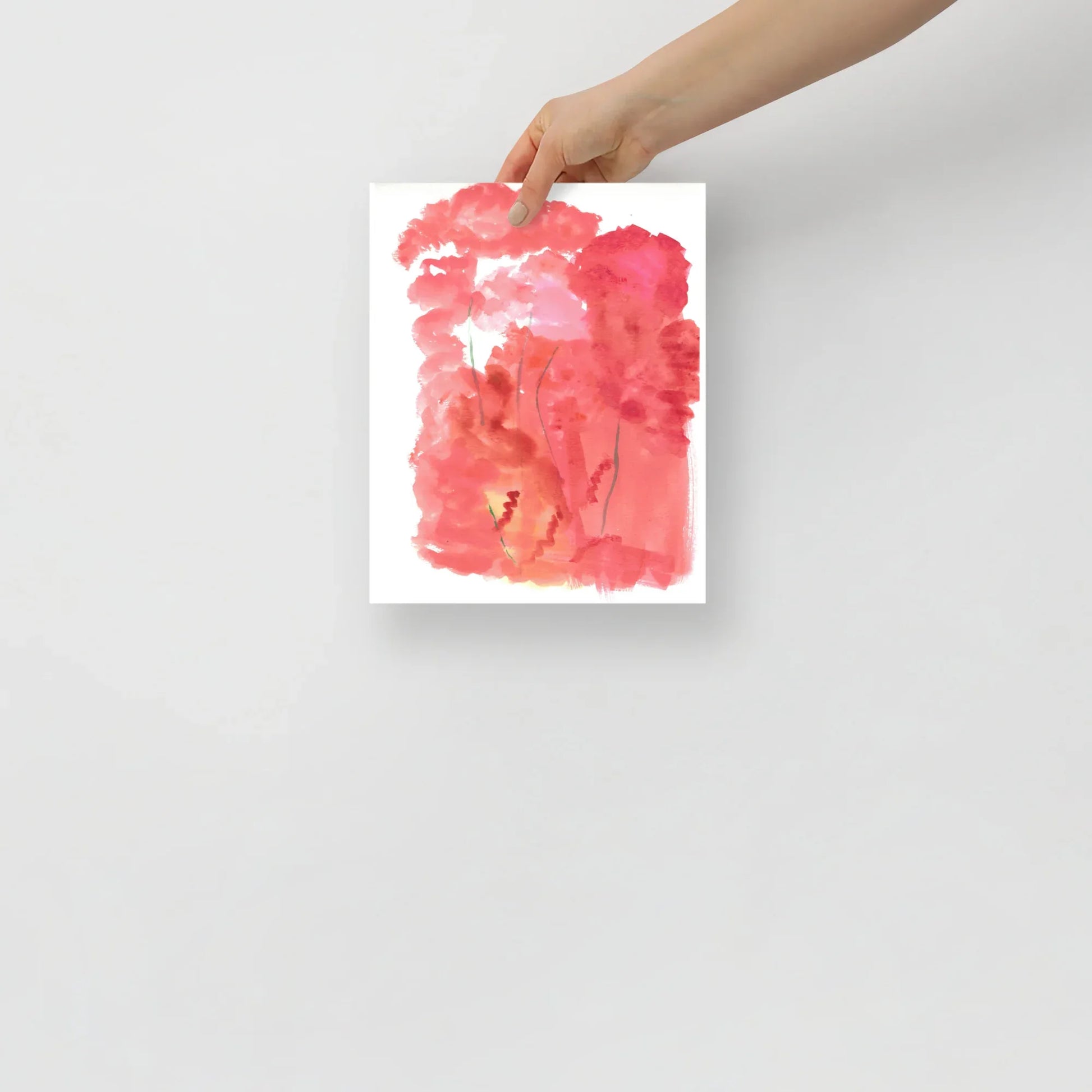Poster Aquarelle Abstraire RDJ 11 - Laure Leprince - Artiste Peintre