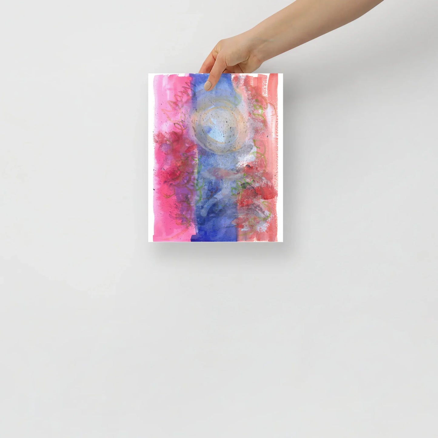 Affiche Aquarelle Abstraire RDJ 13 - Laure Leprince - Artiste Peintre