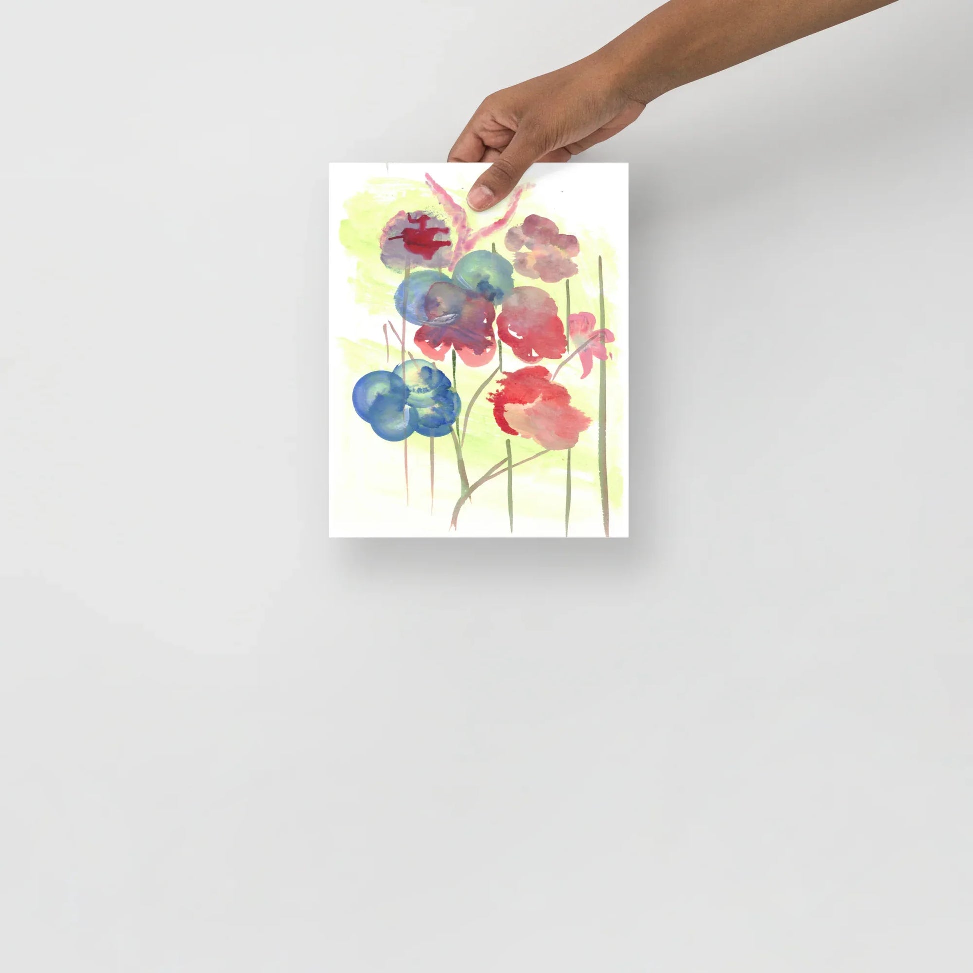 Affiche Aquarelle Abstraite RDJ 20 - Laure Leprince - Artiste Peintre
