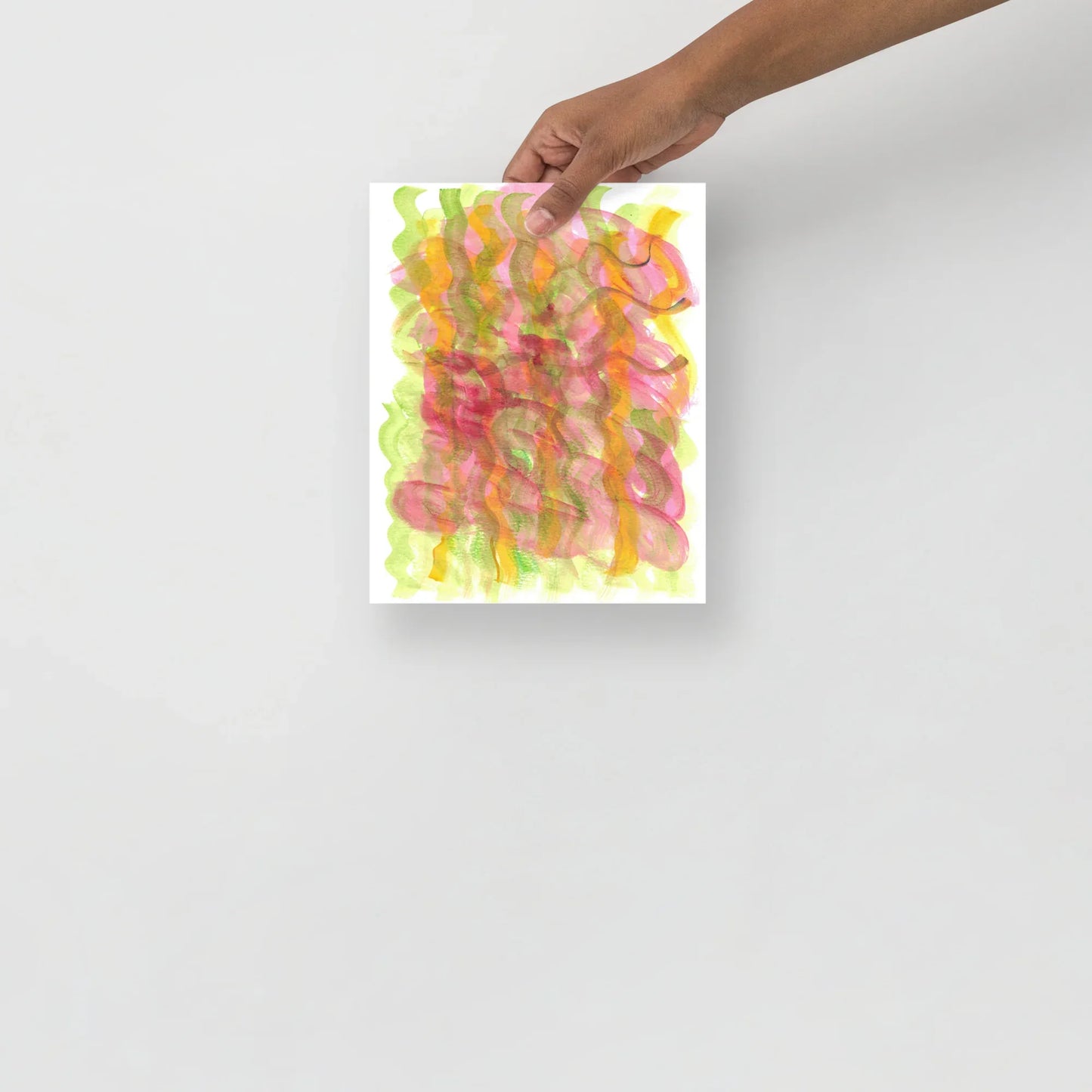 Affiche Aquarelle Abstraite RDJ 23 - Laure Leprince - Artiste Peintre