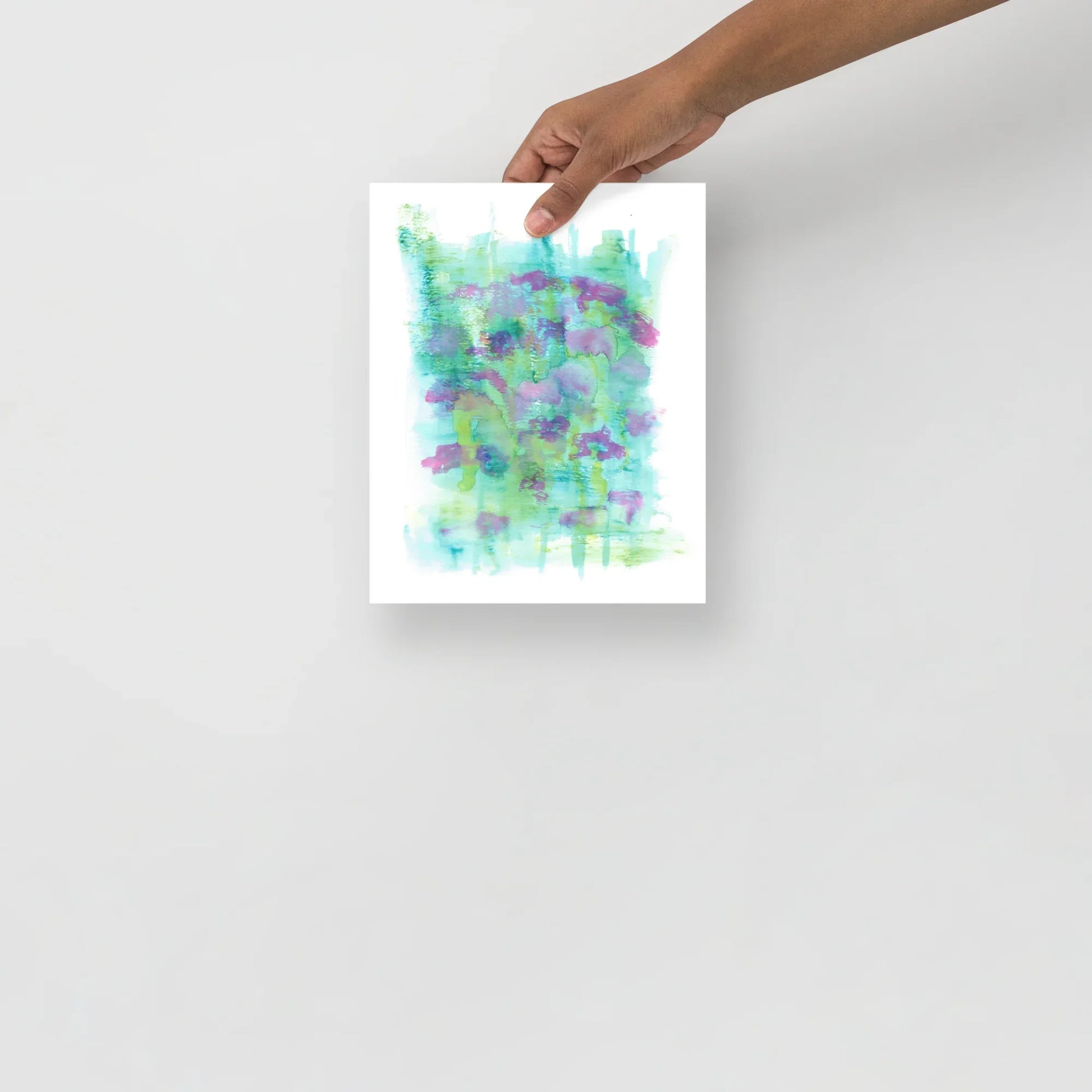 Affiche Aquarelle Abstraite RDJ 33 - Laure Leprince - Artiste Peintre
