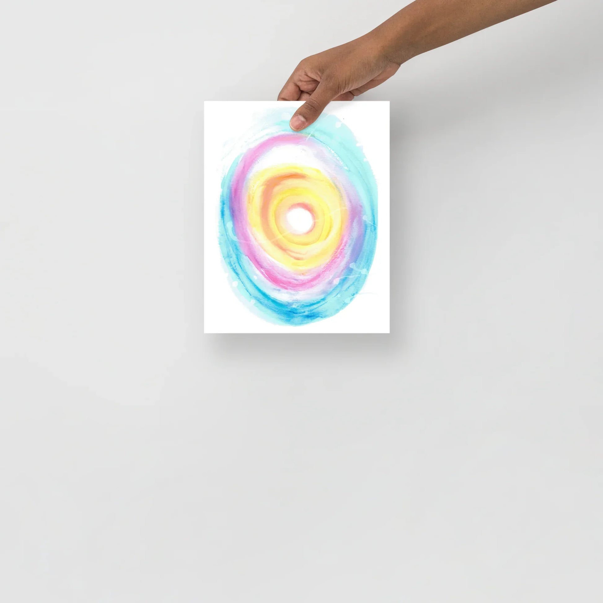 Affiche Aquarelle Abstraite RDJ 36 - Laure Leprince - Artiste Peintre