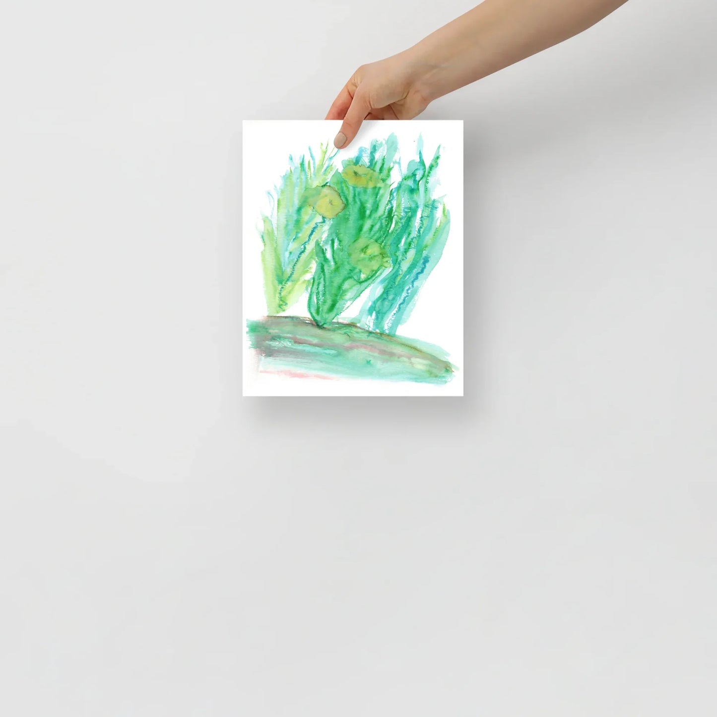Affiche Aquarelle Abstraite RDJ 39 - Laure Leprince - Artiste Peintre
