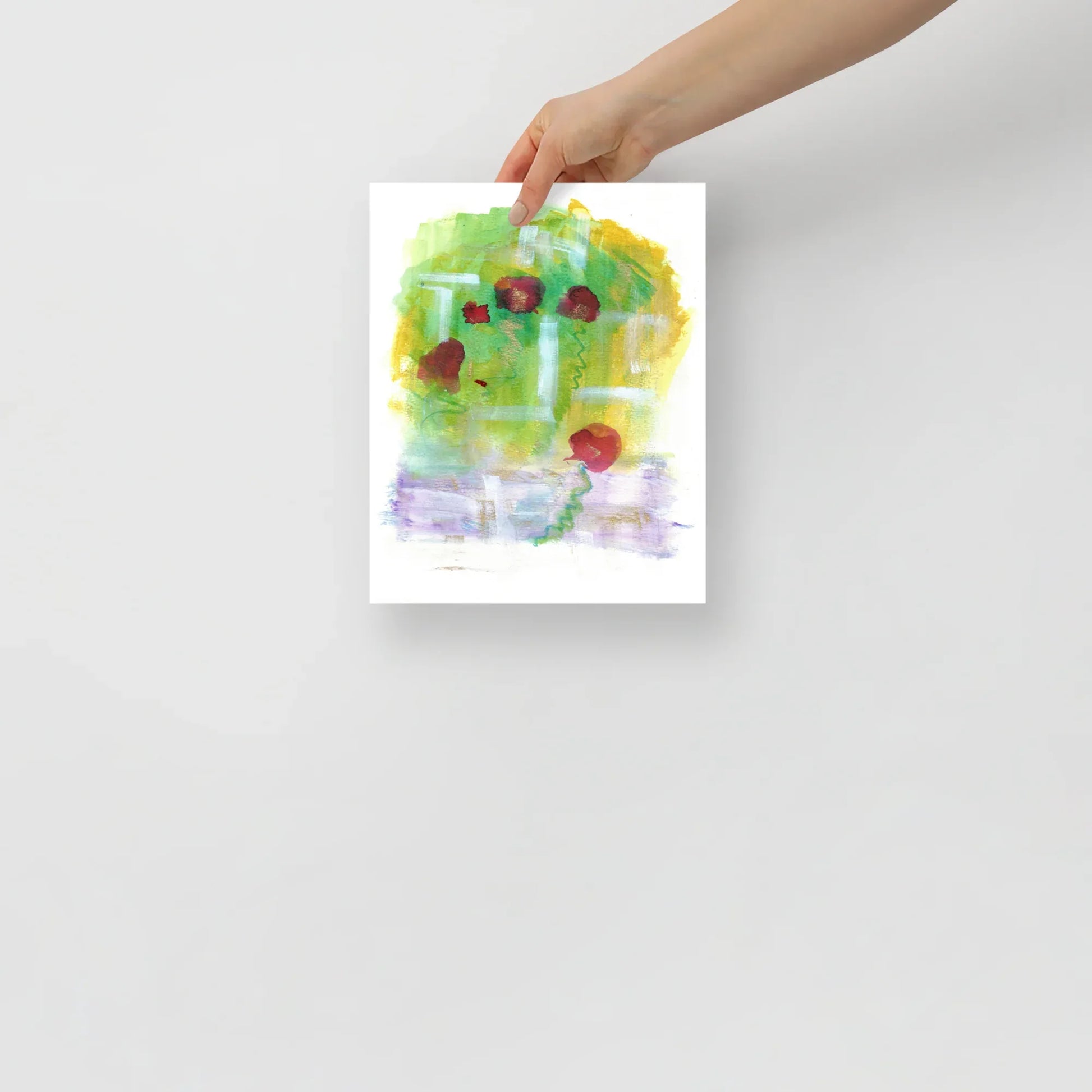 Affiche Aquarelle Abstraite RDJ 45 - Laure Leprince - Artiste Peintre
