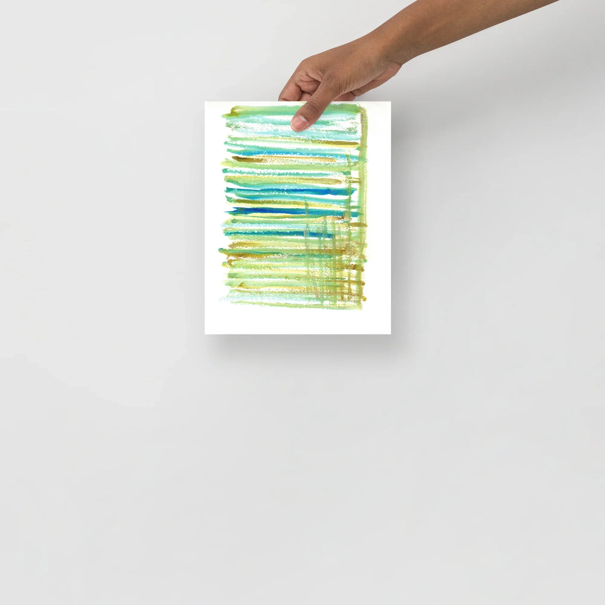 Affiche Aquarelle Abstraite RDJ 46 - Laure Leprince - Artiste Peintre
