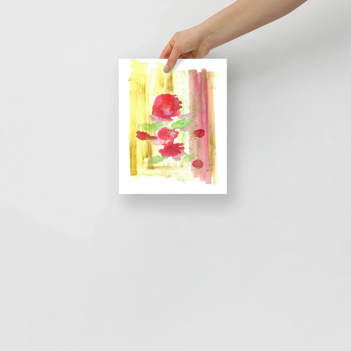 Affiche Aquarelle Abstraite RDJ 47 - Laure Leprince - Artiste Peintre