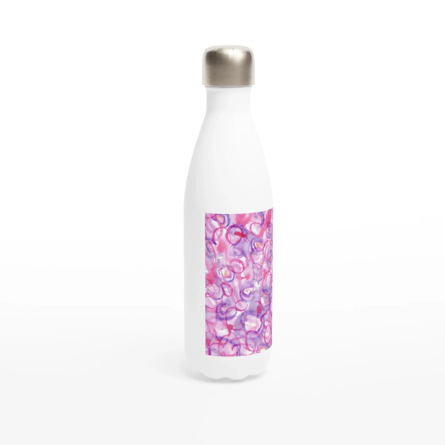 Bouteille isotherme en acier inoxydable 500 ml Floraison Intime – Design artistique exclusif - Laure Leprince - Artiste Peintre