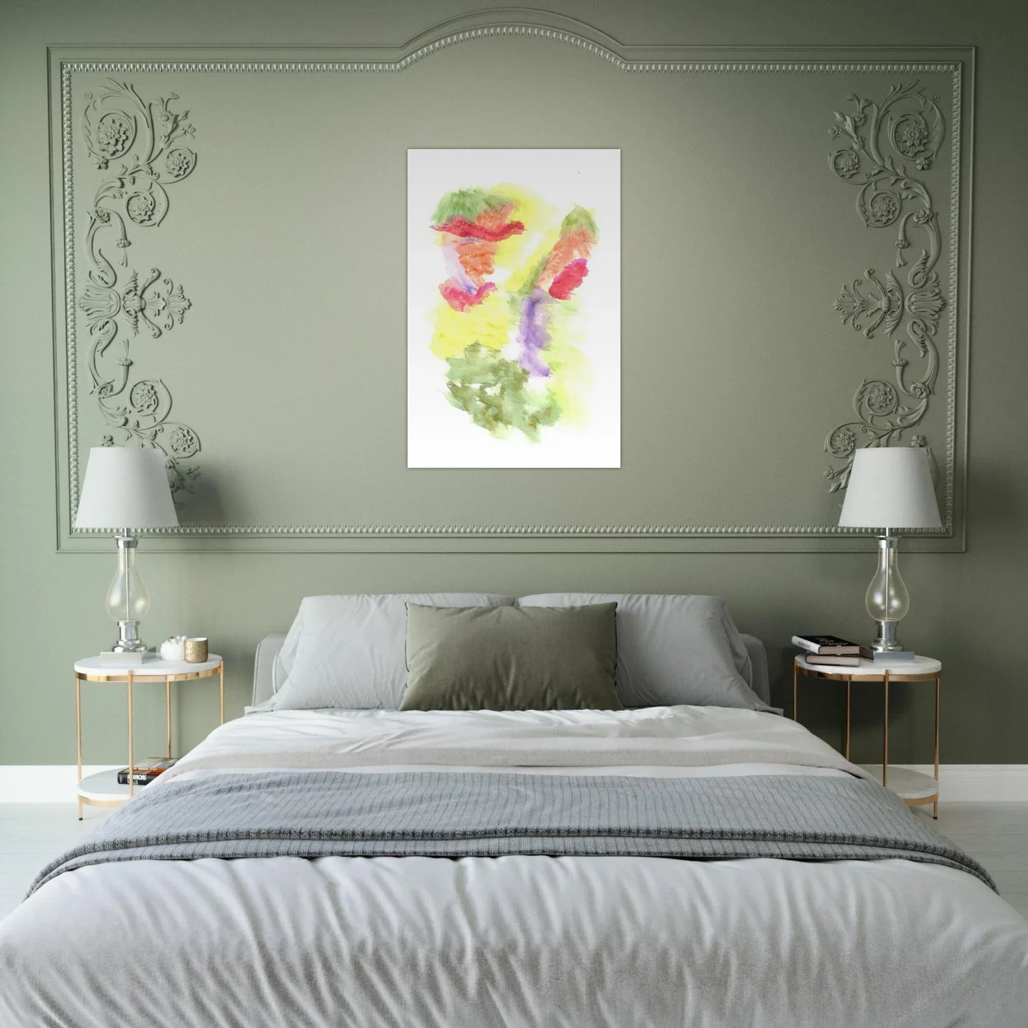 Affiche Iris Sépia - Laure Leprince - Artiste Peintre