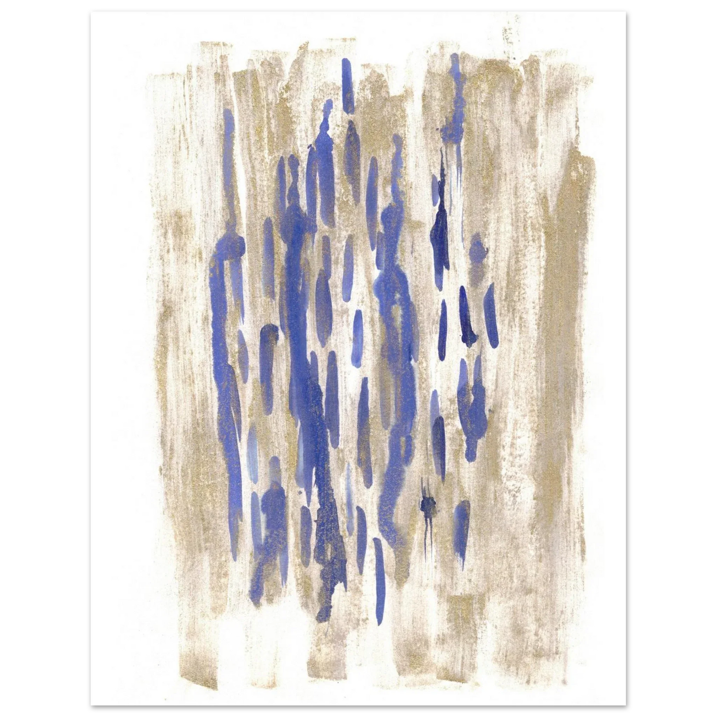 Premium Matte Paper Poster Aquarelle Originale RDJ3-17 - Laure Leprince - Artiste Peintre