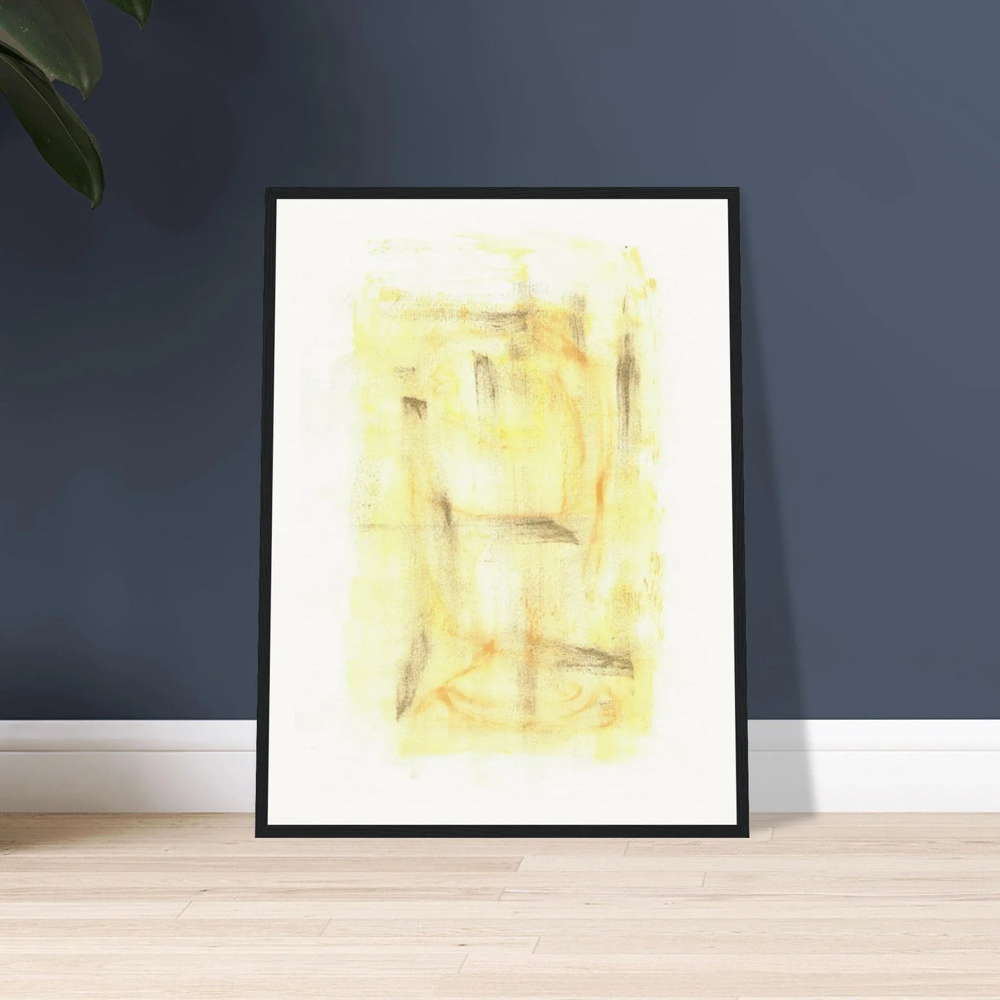 Affiche Encadrée Museum-Quality Matte Paper Wooden Framed Golden Haze - Laure Leprince - Artiste Peintre